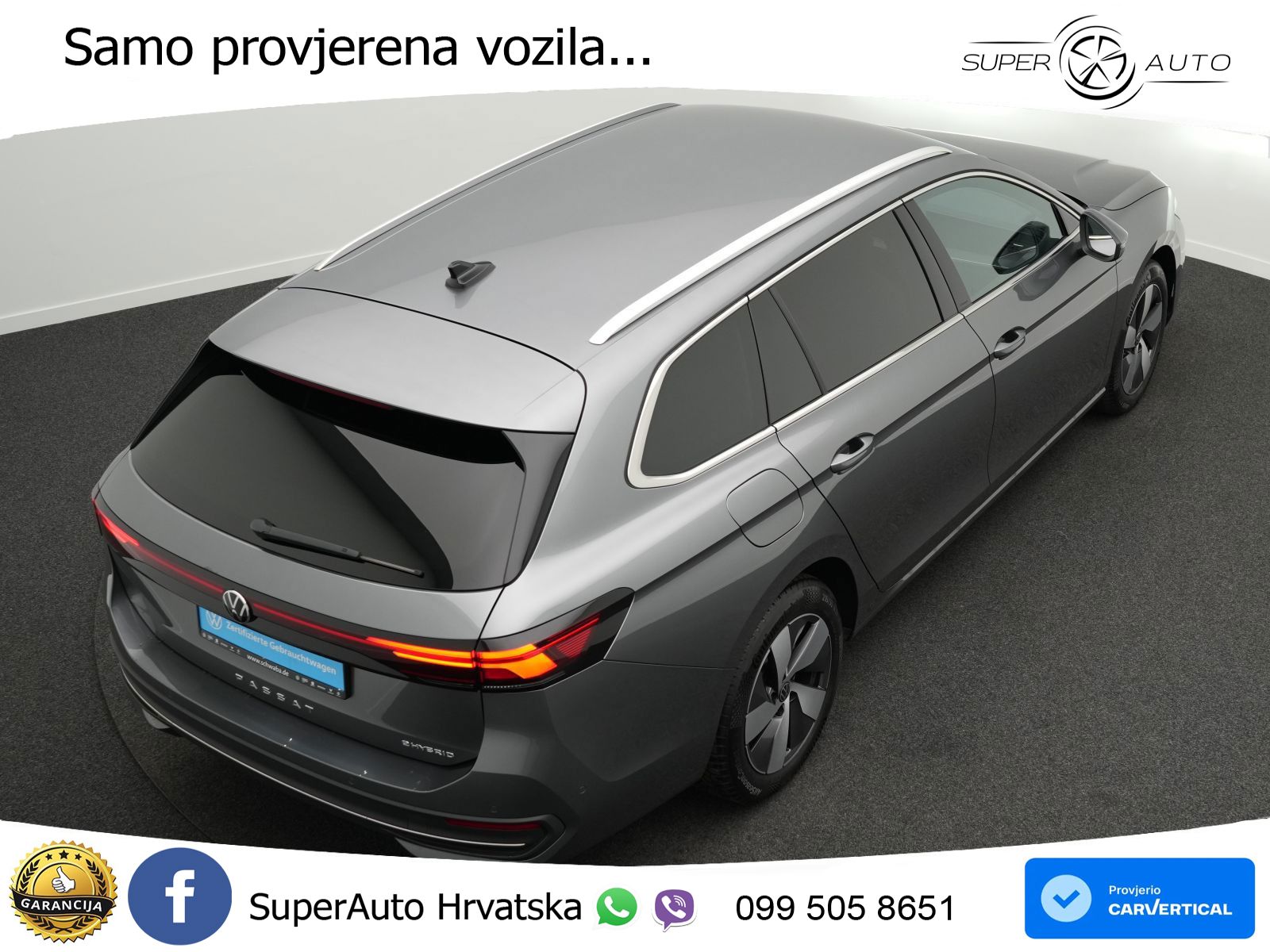 Volkswagen Passat Variant 1.5 TSI (204 KS) eHybrid DSG Business LED+GR SJED+ACC