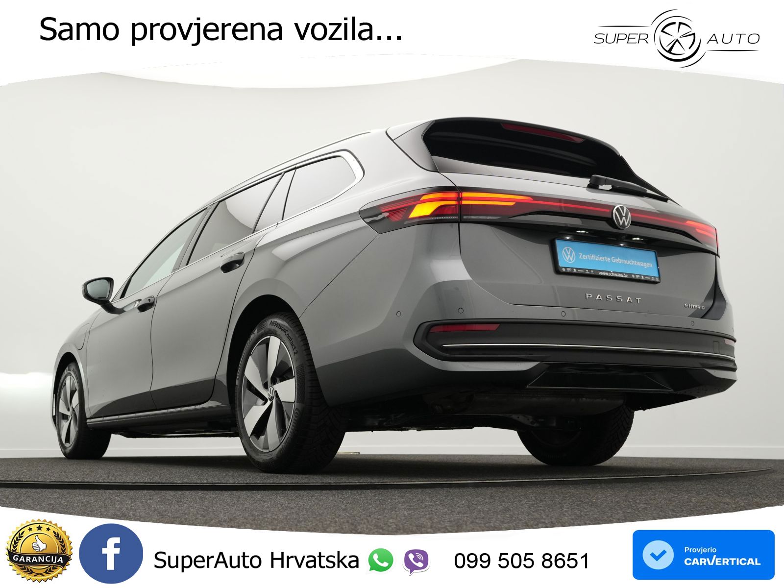 Volkswagen Passat Variant 1.5 TSI (204 KS) eHybrid DSG Business LED+GR SJED+ACC