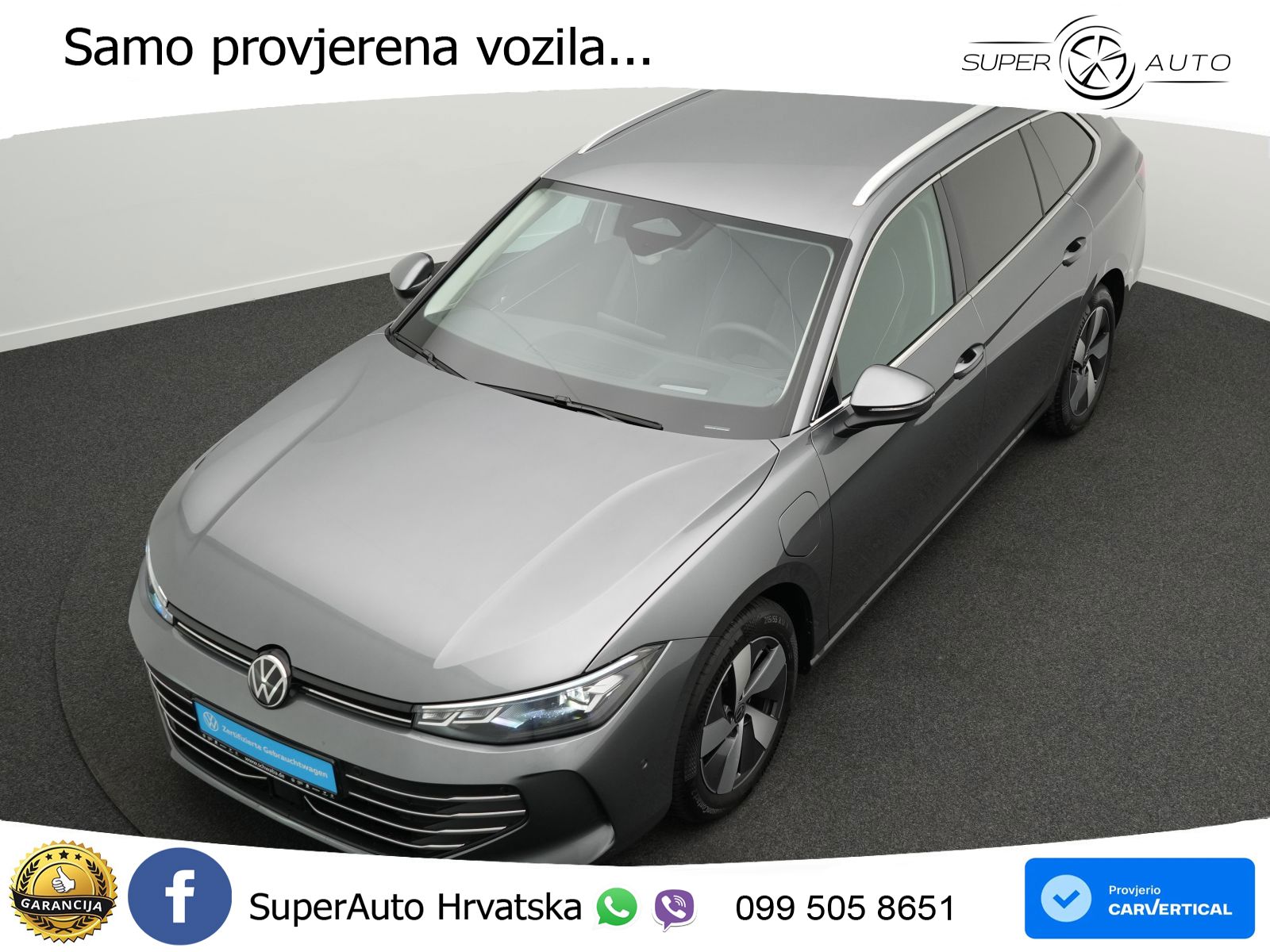 Volkswagen Passat Variant 1.5 TSI (204 KS) eHybrid DSG Business LED+GR SJED+ACC