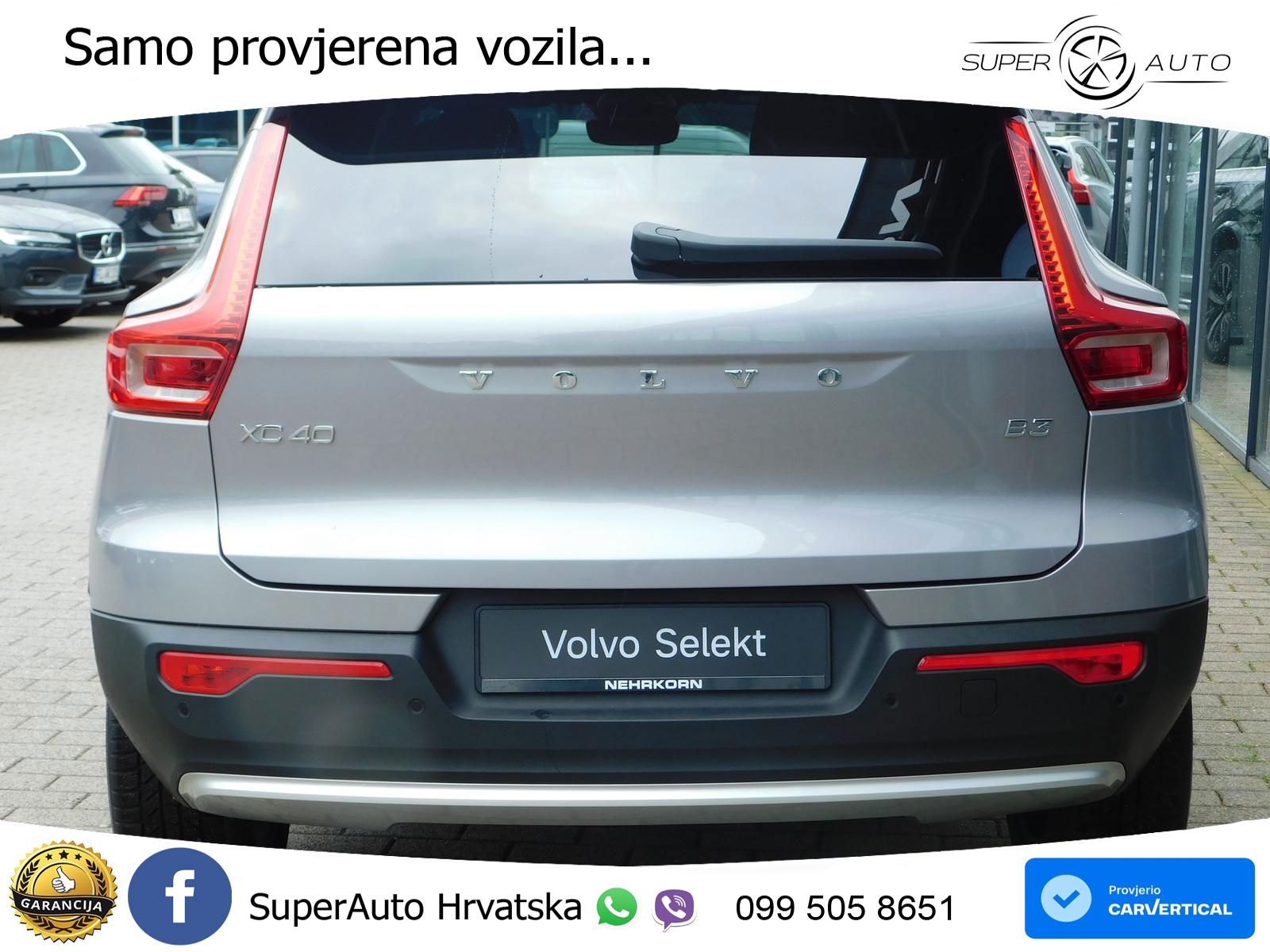 Volvo XC40 2.0 B3 163 KS Automatic LED+GR SJED+ACC