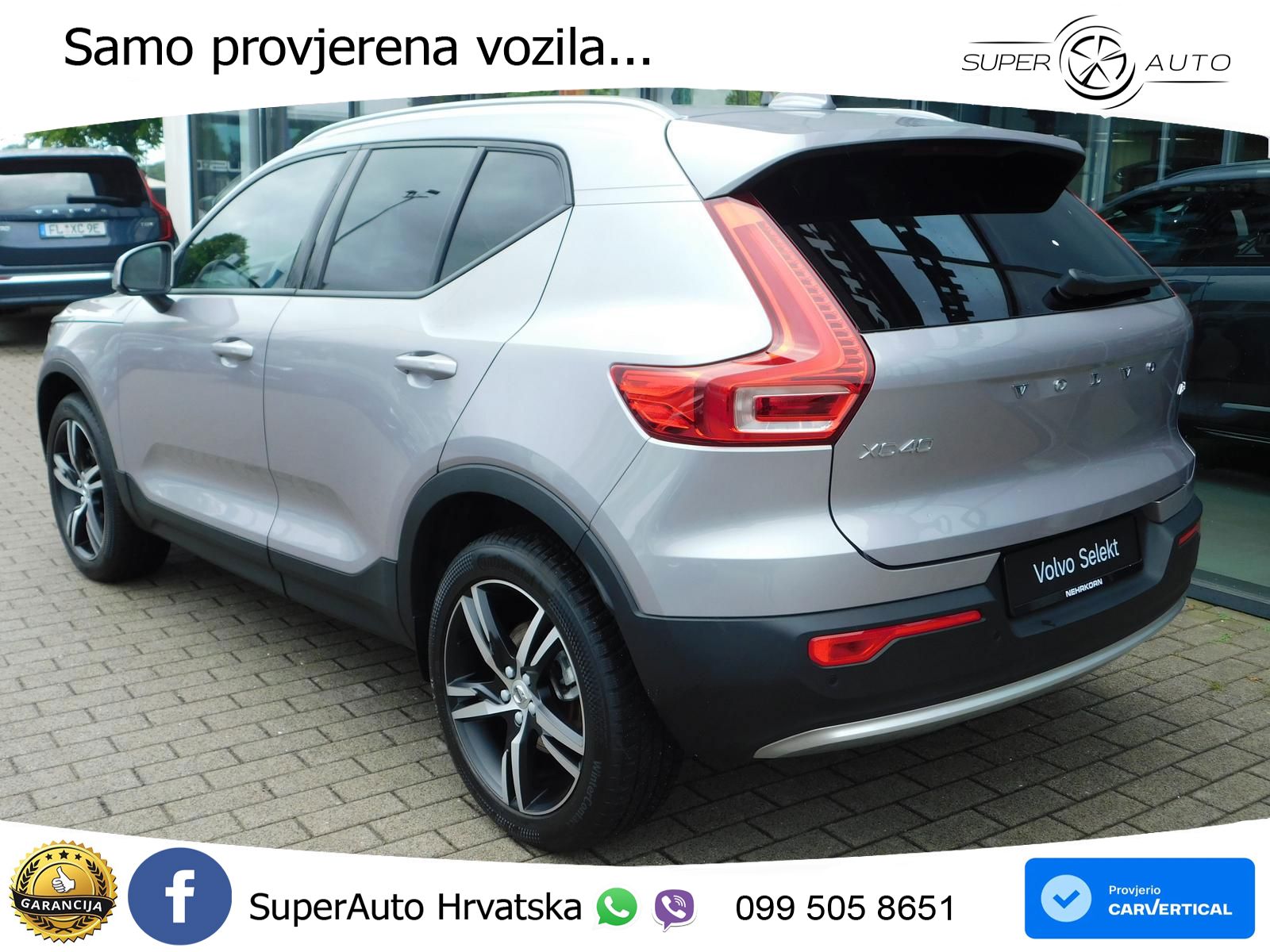 Volvo XC40 2.0 B3 163 KS Automatic LED+GR SJED+ACC