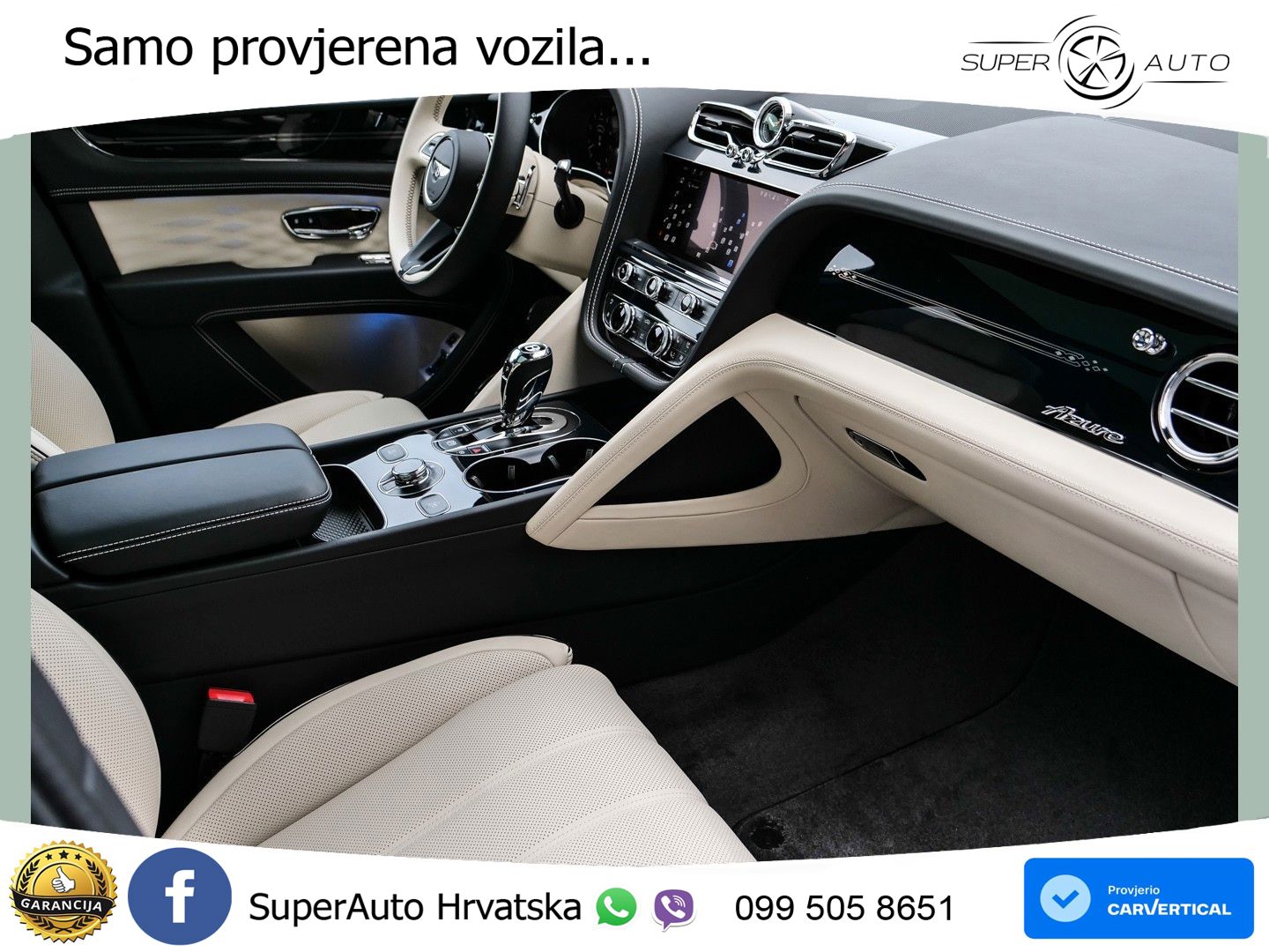 Bentley Bentayga EWB 4.0 V8 (550 KS) 4WD Automatic LED+GR SJED+ACC