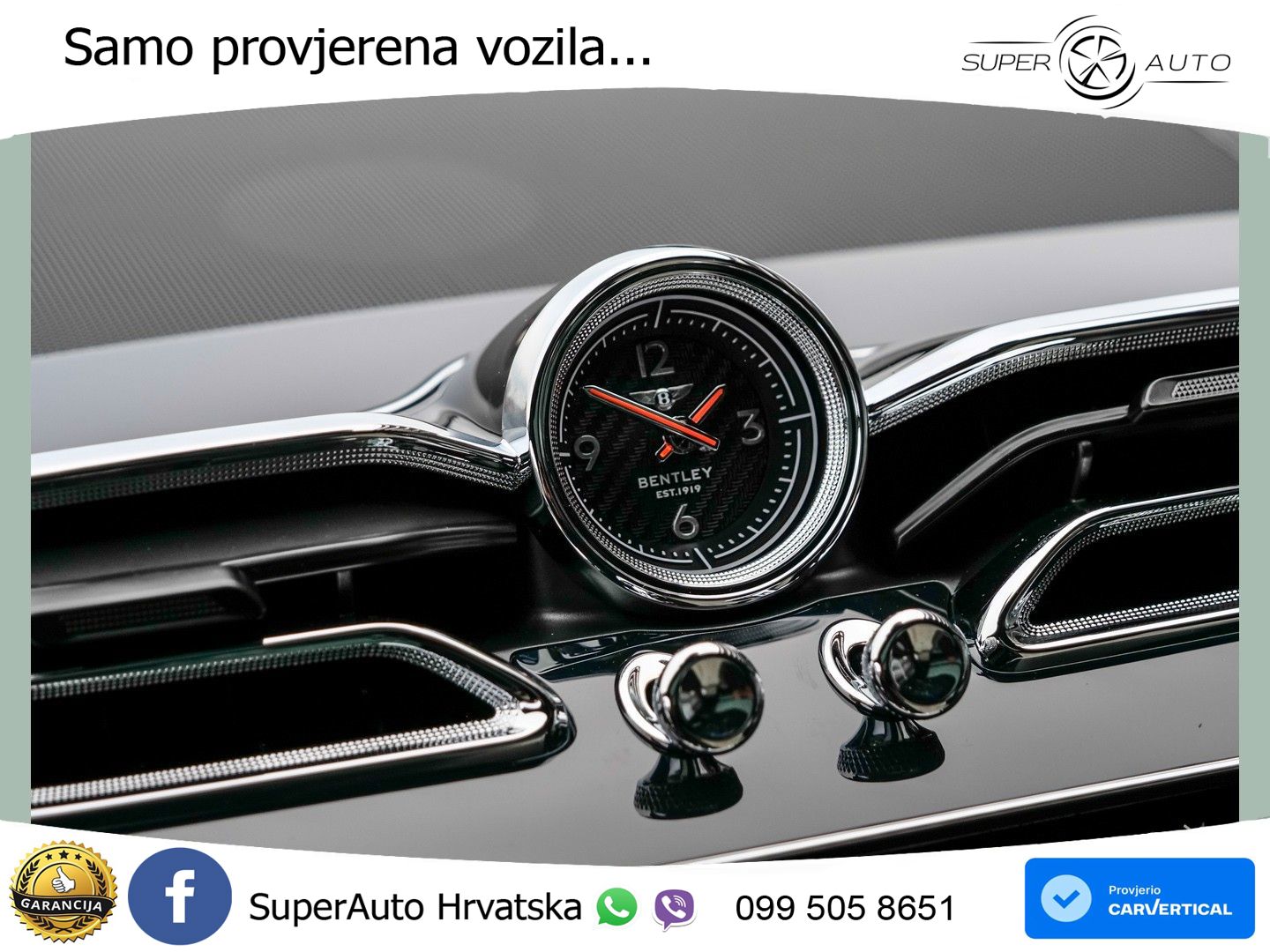 Bentley Bentayga EWB 4.0 V8 (550 KS) 4WD Automatic LED+GR SJED+ACC