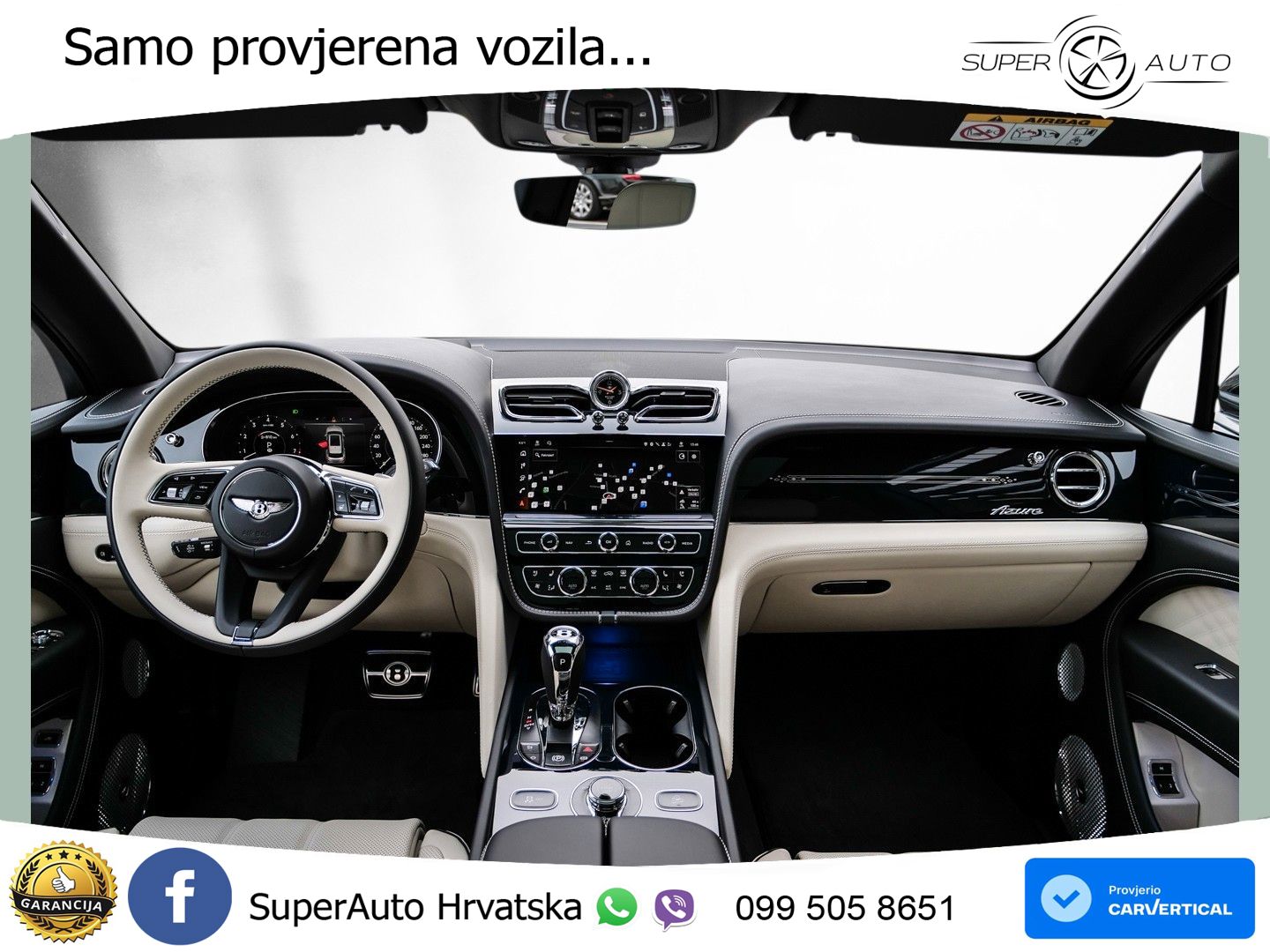 Bentley Bentayga EWB 4.0 V8 (550 KS) 4WD Automatic LED+GR SJED+ACC
