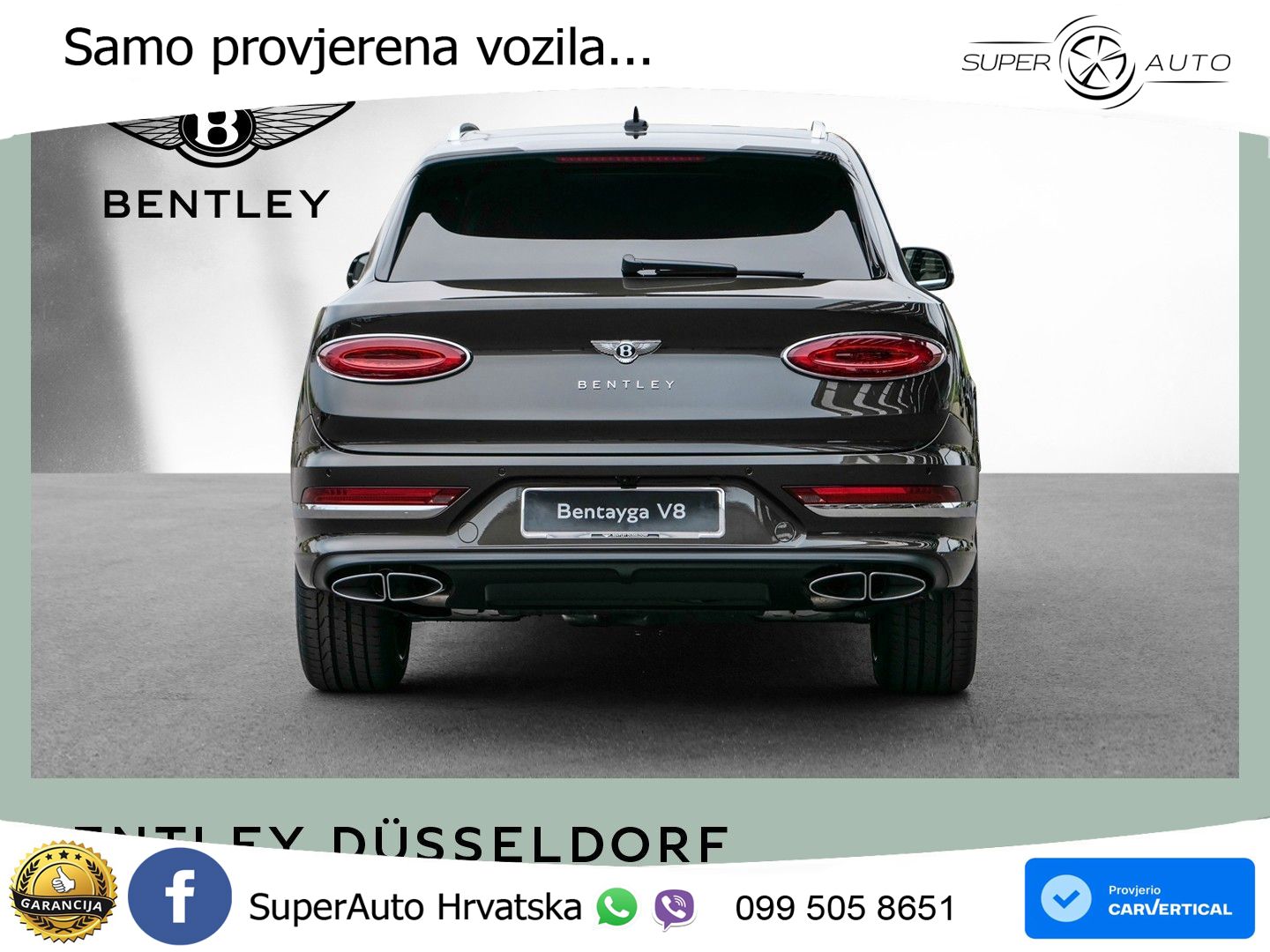 Bentley Bentayga EWB 4.0 V8 (550 KS) 4WD Automatic LED+GR SJED+ACC