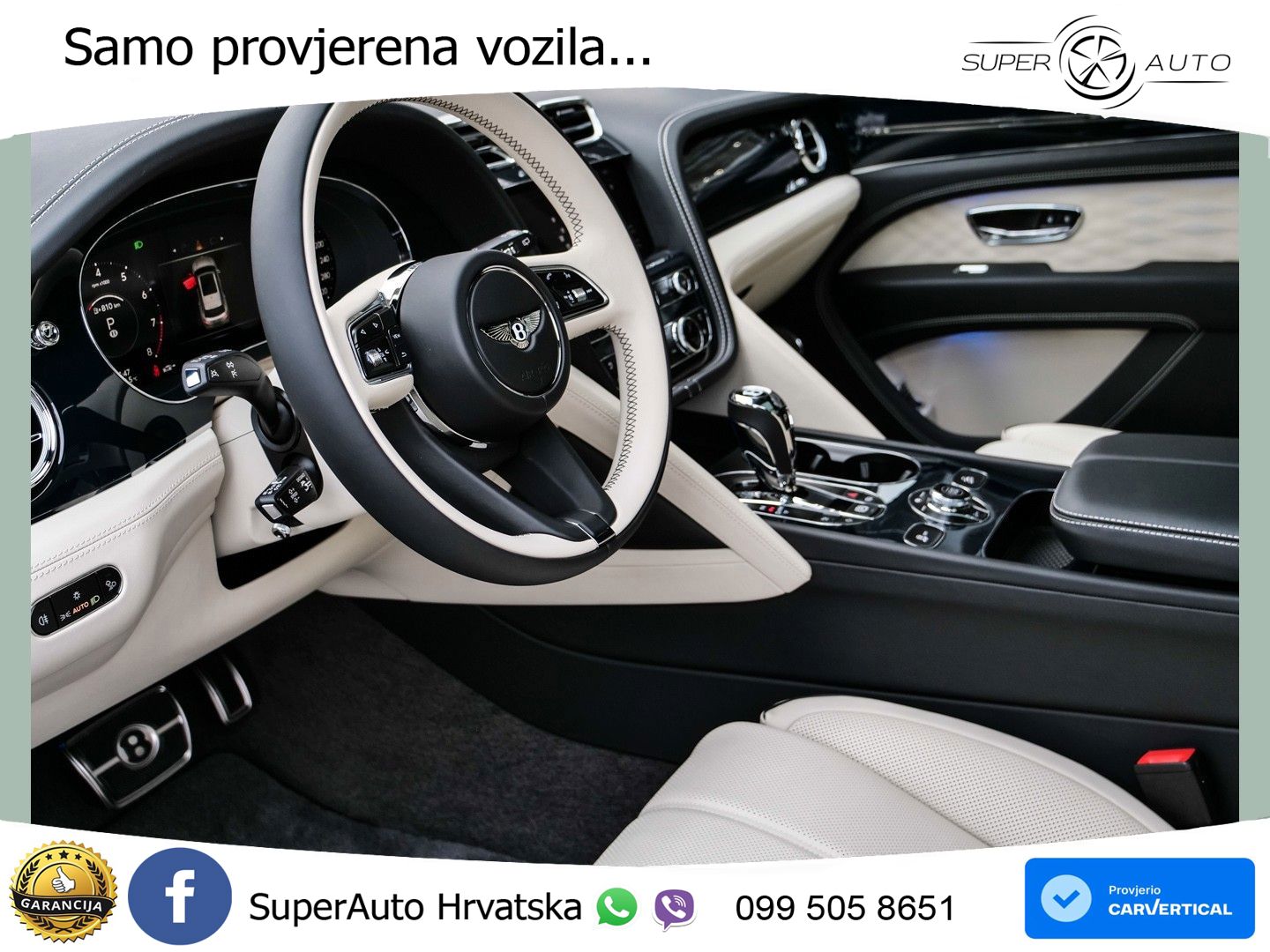 Bentley Bentayga EWB 4.0 V8 (550 KS) 4WD Automatic LED+GR SJED+ACC