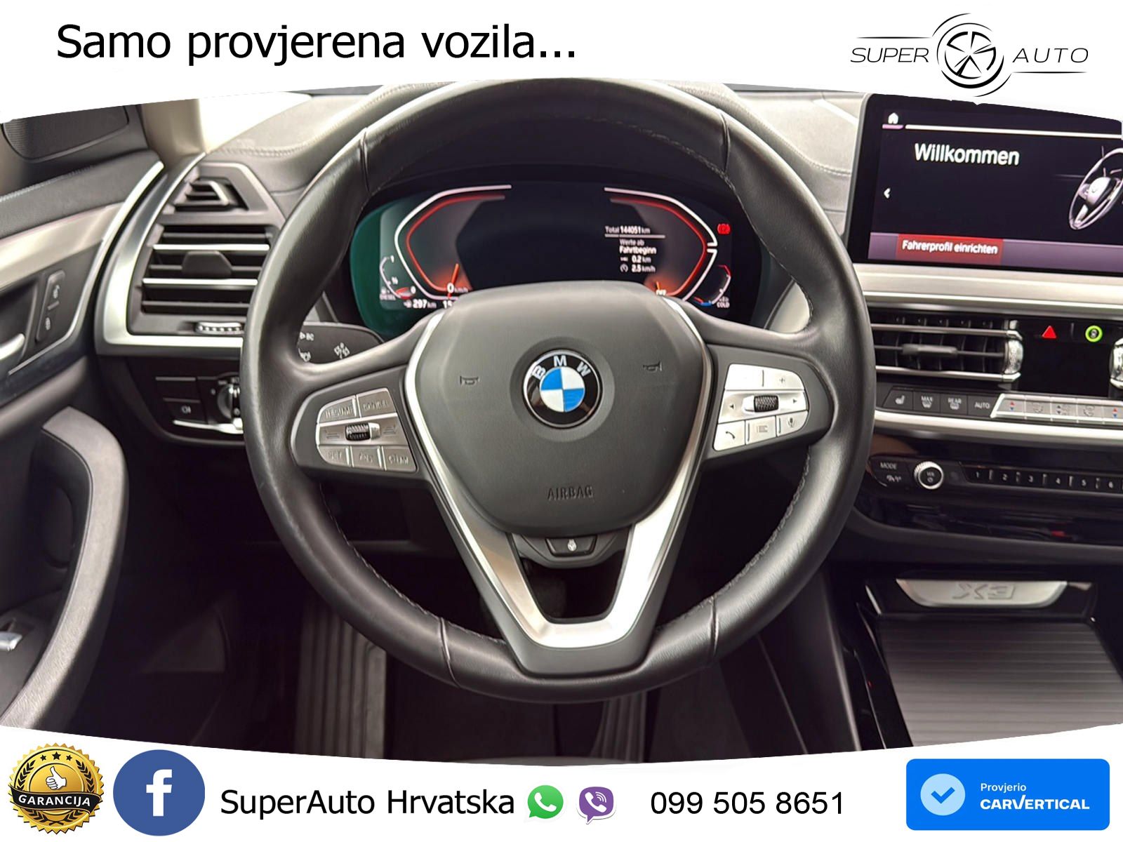 BMW X3 20d xDrive Steptronic LED+GR SJED+ACC