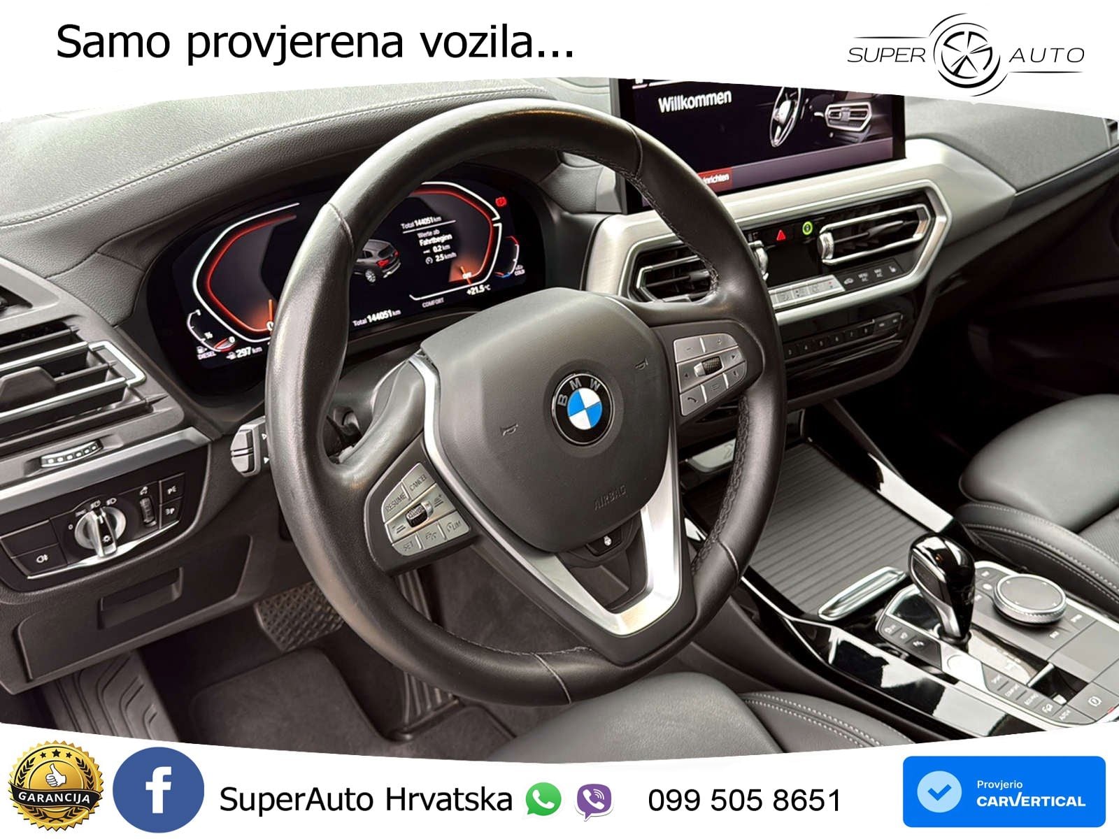 BMW X3 20d xDrive Steptronic LED+GR SJED+ACC