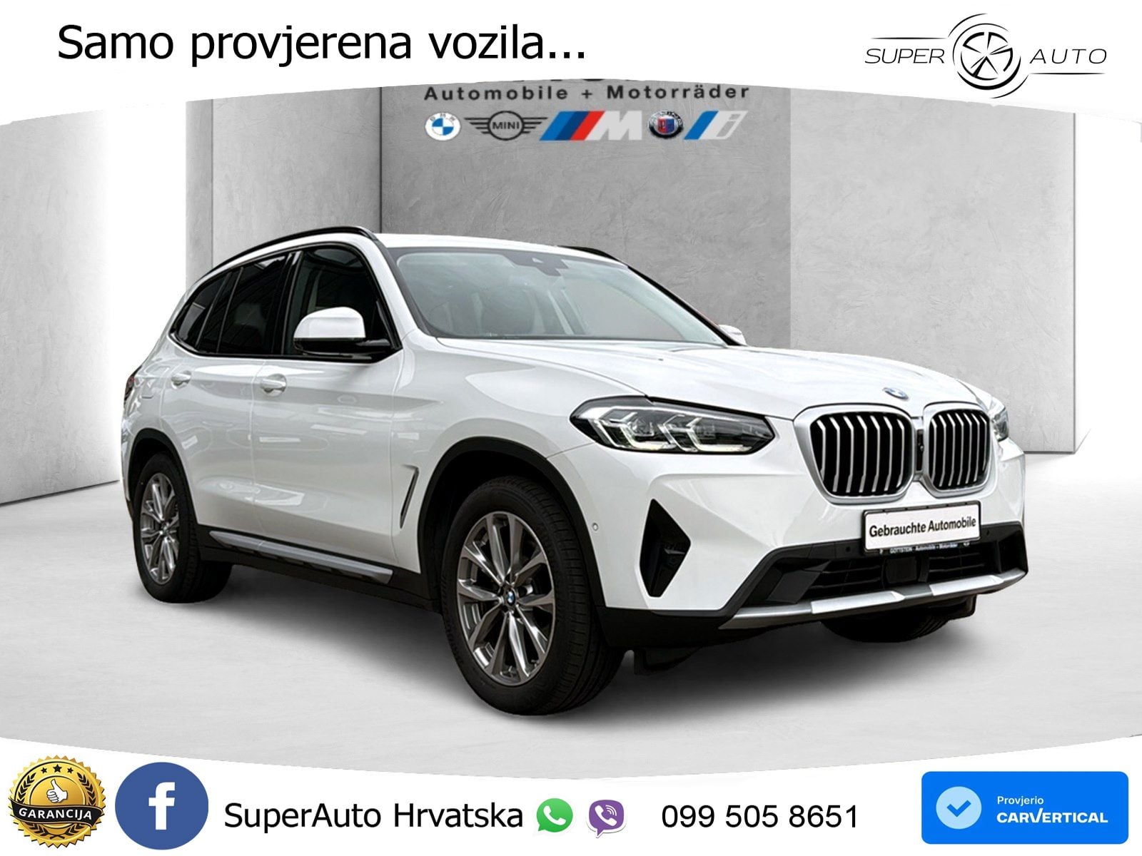 BMW X3 20d xDrive Steptronic LED+GR SJED+ACC