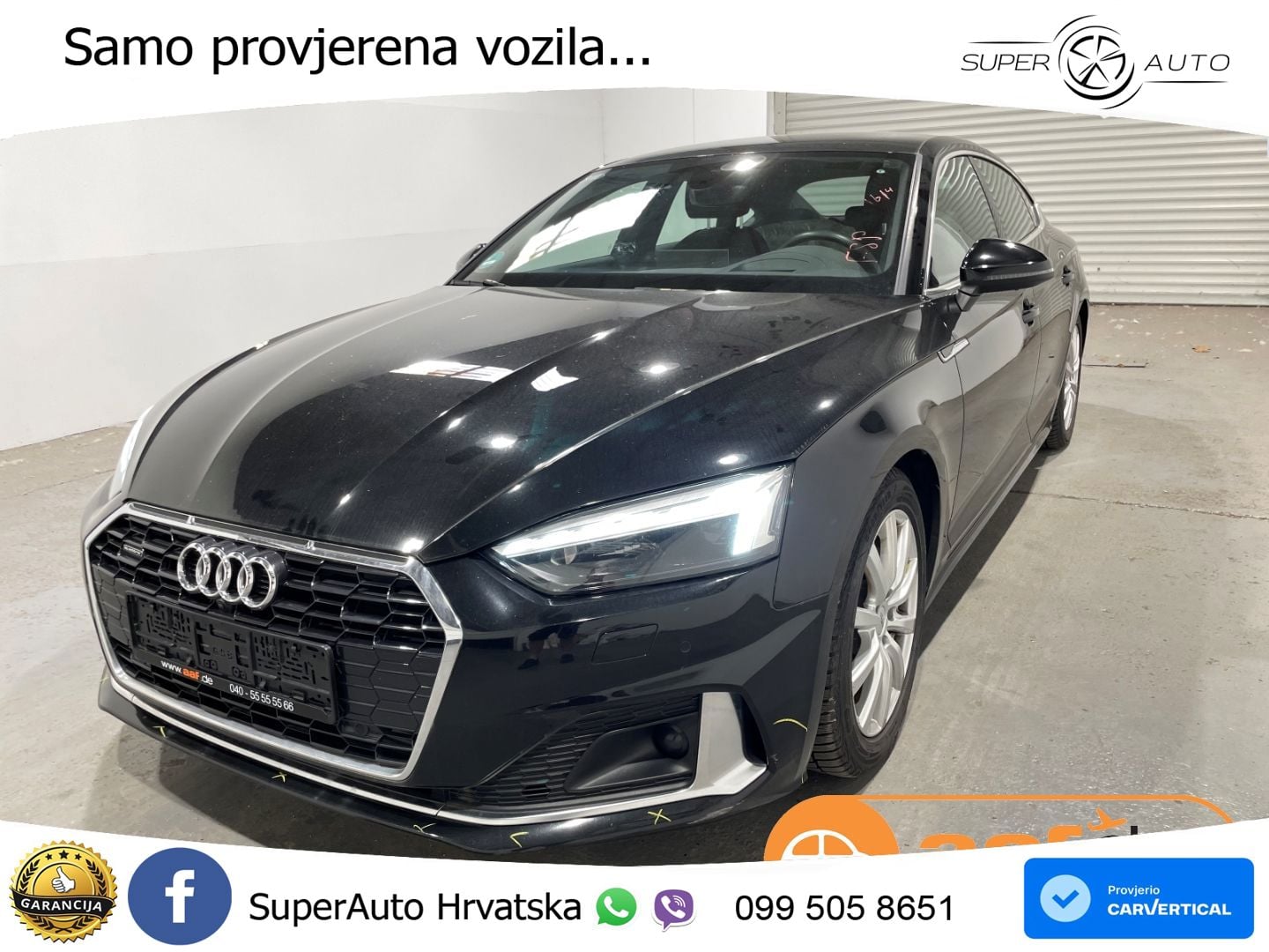 Audi A5 Sportback  40 TFSI (204 KS) quattro S tronic advanced