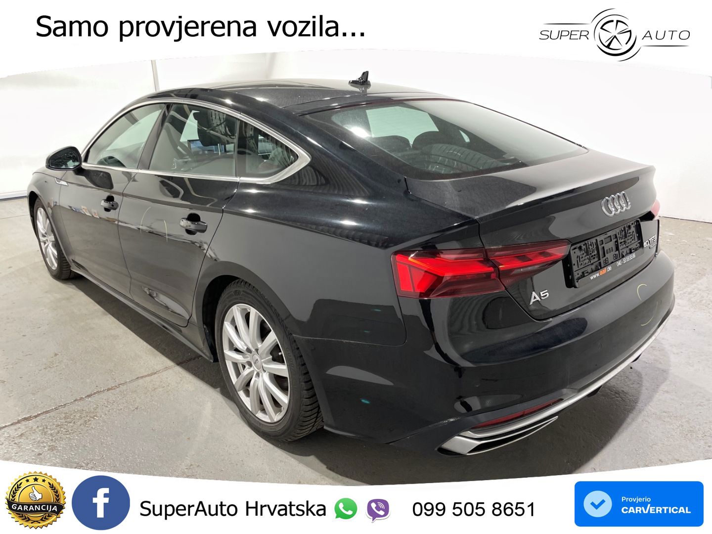 Audi A5 Sportback  40 TFSI (204 KS) quattro S tronic advanced