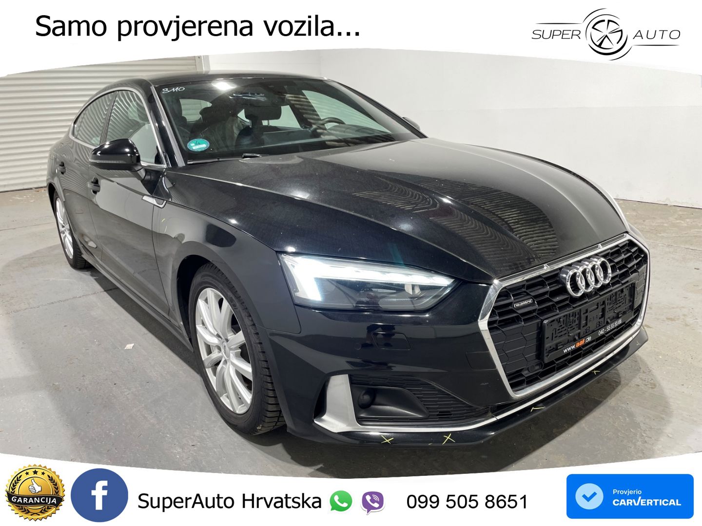 Audi A5 Sportback  40 TFSI (204 KS) quattro S tronic advanced