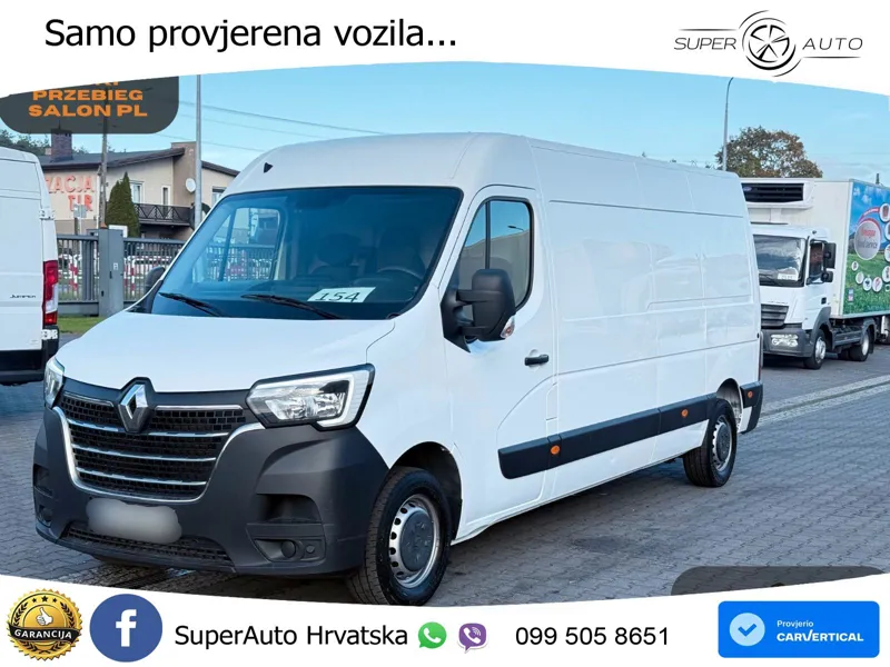 Renault Master 135DCI L3H2 Furgon Maxi Lang Ein Besitzer 136 KS