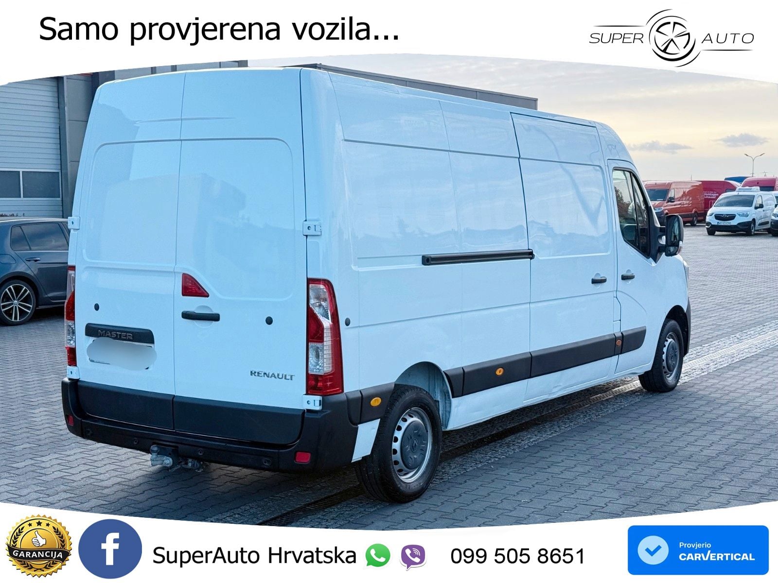 Renault Master 135DCI L3H2 Furgon Maxi Lang Ein Besitzer 136 KS