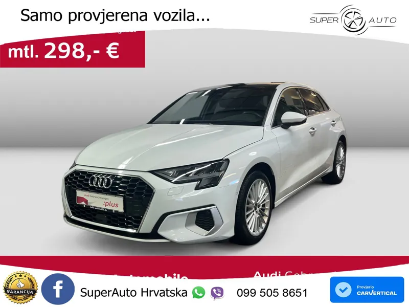 Audi A3 35 TFSI (150 KS) S tronic LED+GR SJED+ACC