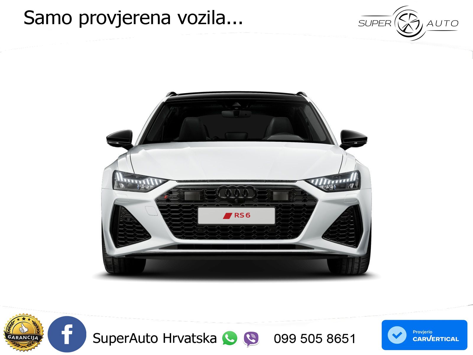 Audi RS6 Avant 4.0 TFSI V8 (600 KS) quattro Tiptronic LED+GR SJED+ACC
