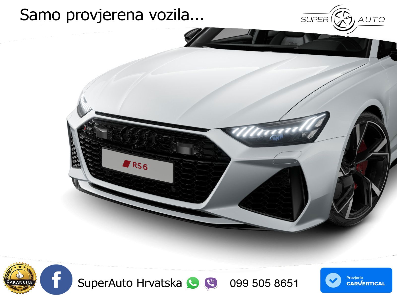Audi RS6 Avant 4.0 TFSI V8 (600 KS) quattro Tiptronic LED+GR SJED+ACC