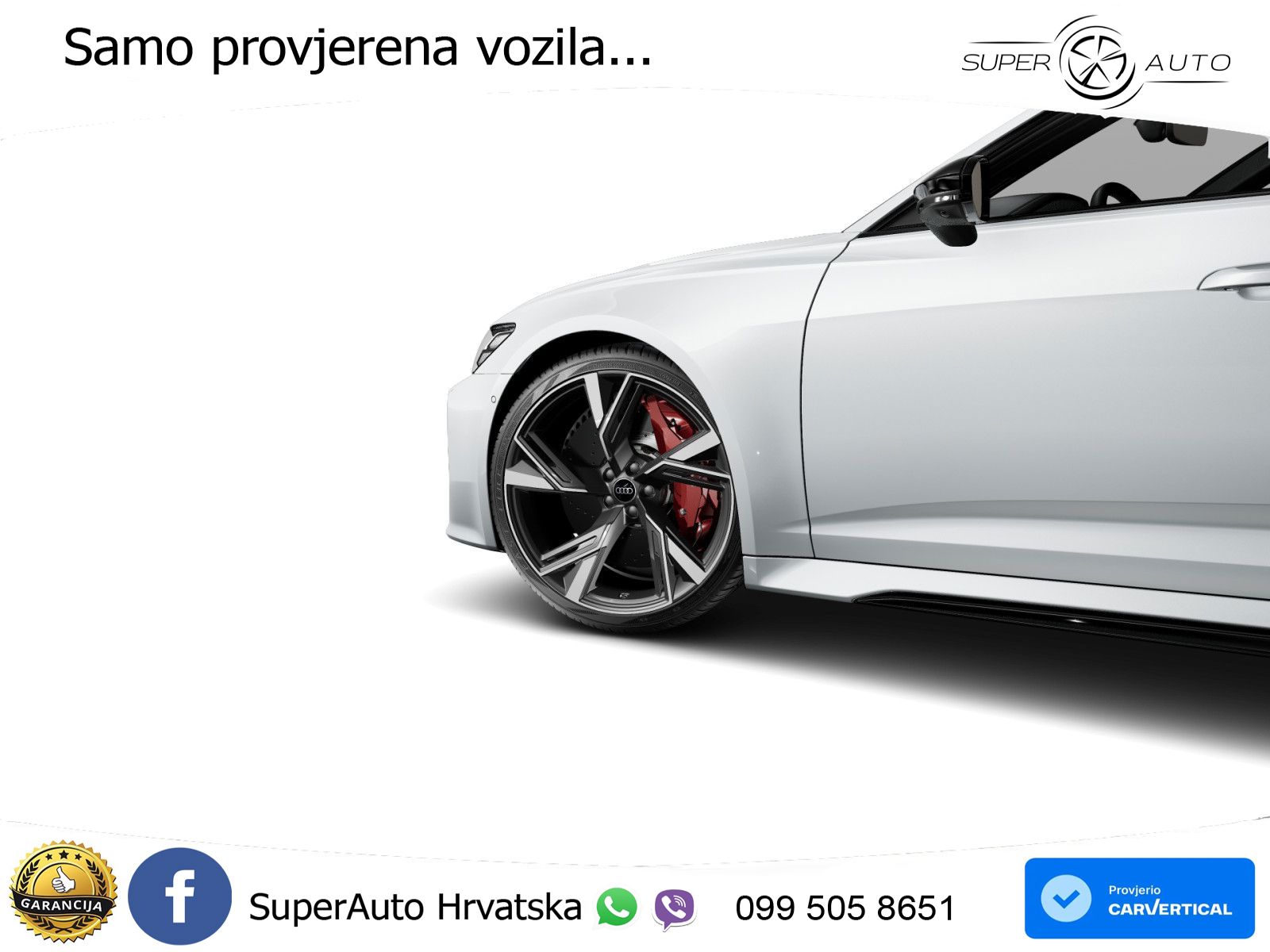 Audi RS6 Avant 4.0 TFSI V8 (600 KS) quattro Tiptronic LED+GR SJED+ACC