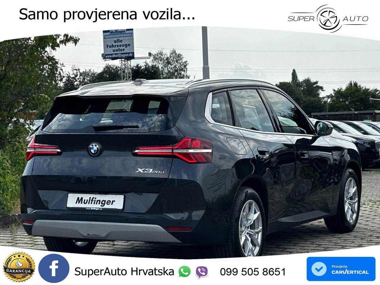 BMW X3 20d xDrive Steptronic LED+GR SJED+ACC