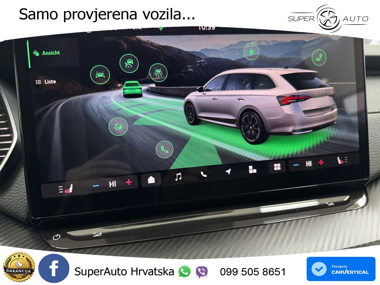 Škoda Octavia Combi 2.0 TDI (150 KS) DSG LED+GR SJED+ACC