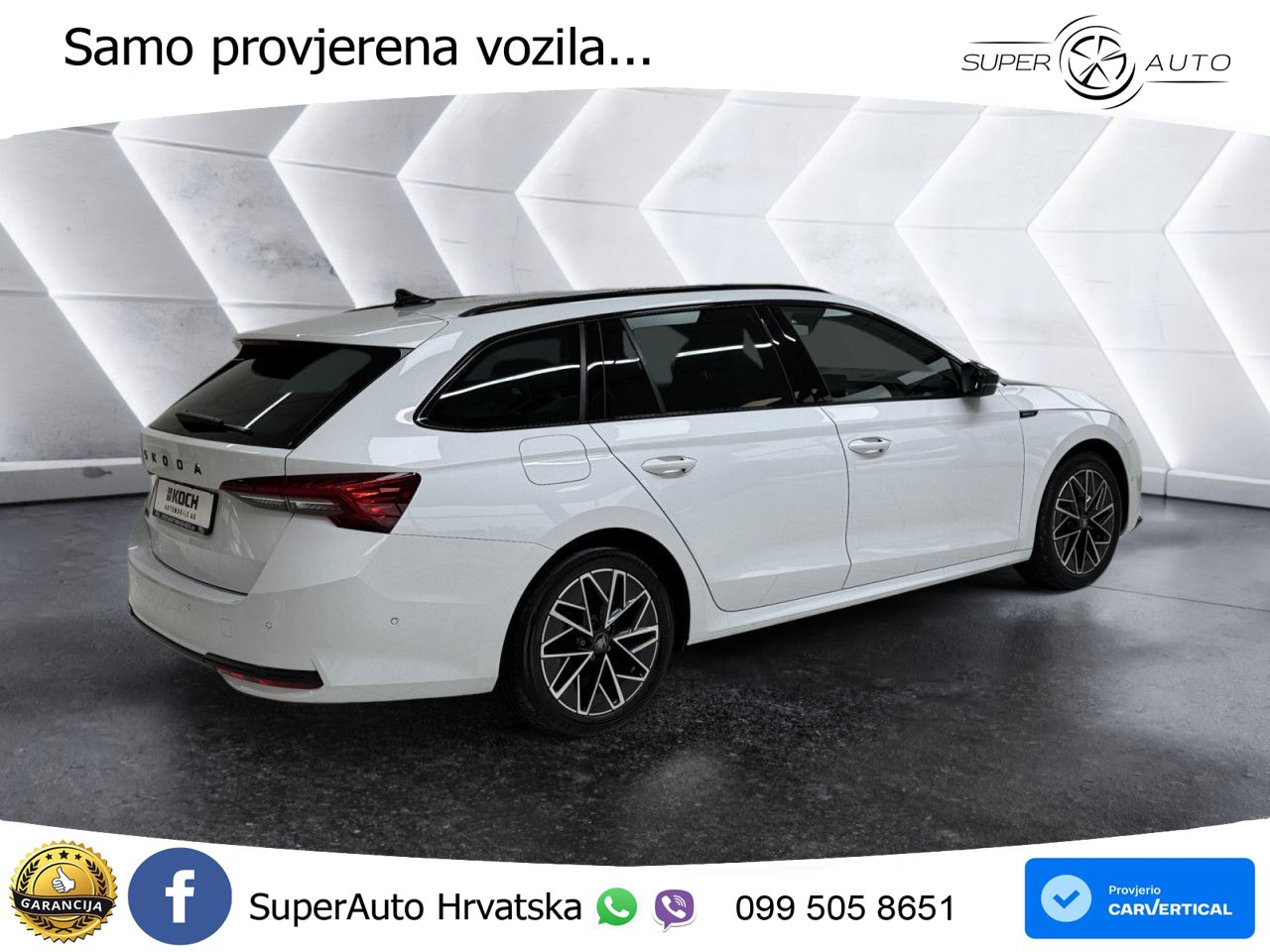 Škoda Octavia Combi 2.0 TDI (150 KS) DSG LED+GR SJED+ACC