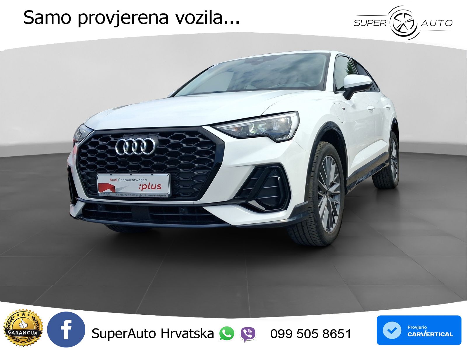 Audi Q3 Sportback 45 TFSIe (245 KS) S tronic S line