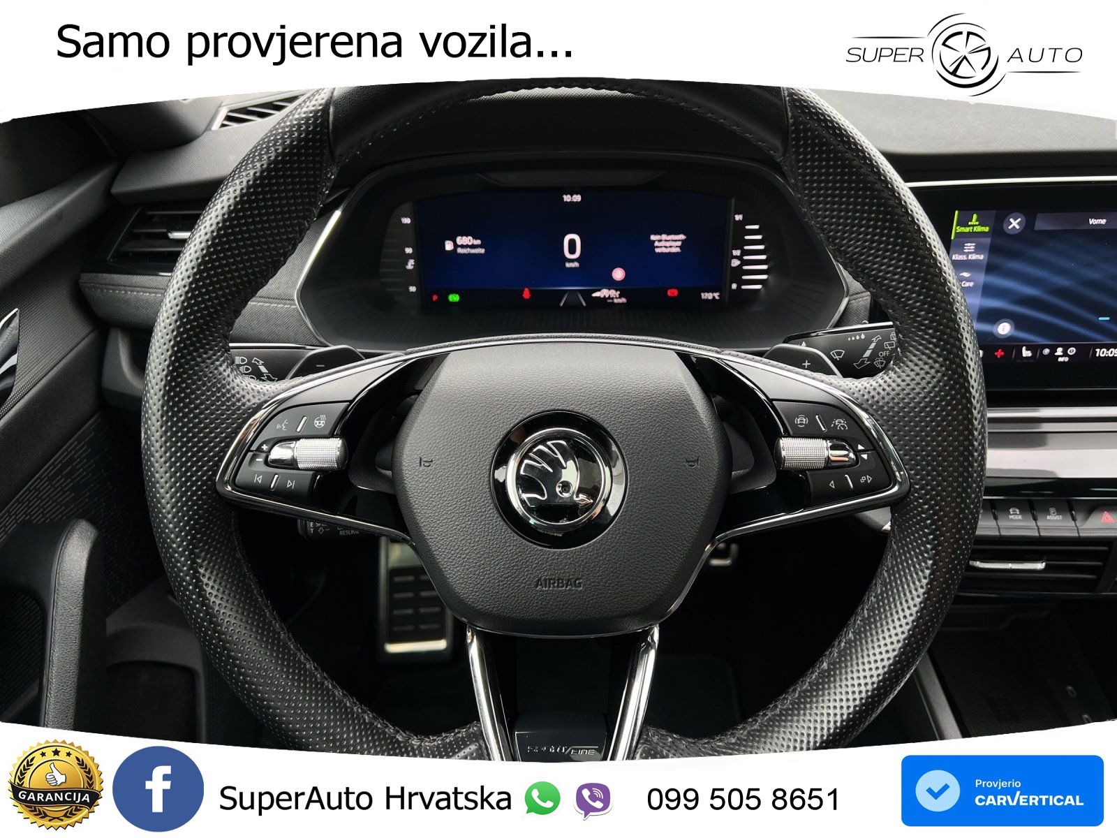 Škoda Octavia Combi 2.0 TDI (150 KS) 4x4 DSG SportLine LED+GR SJED+ACC