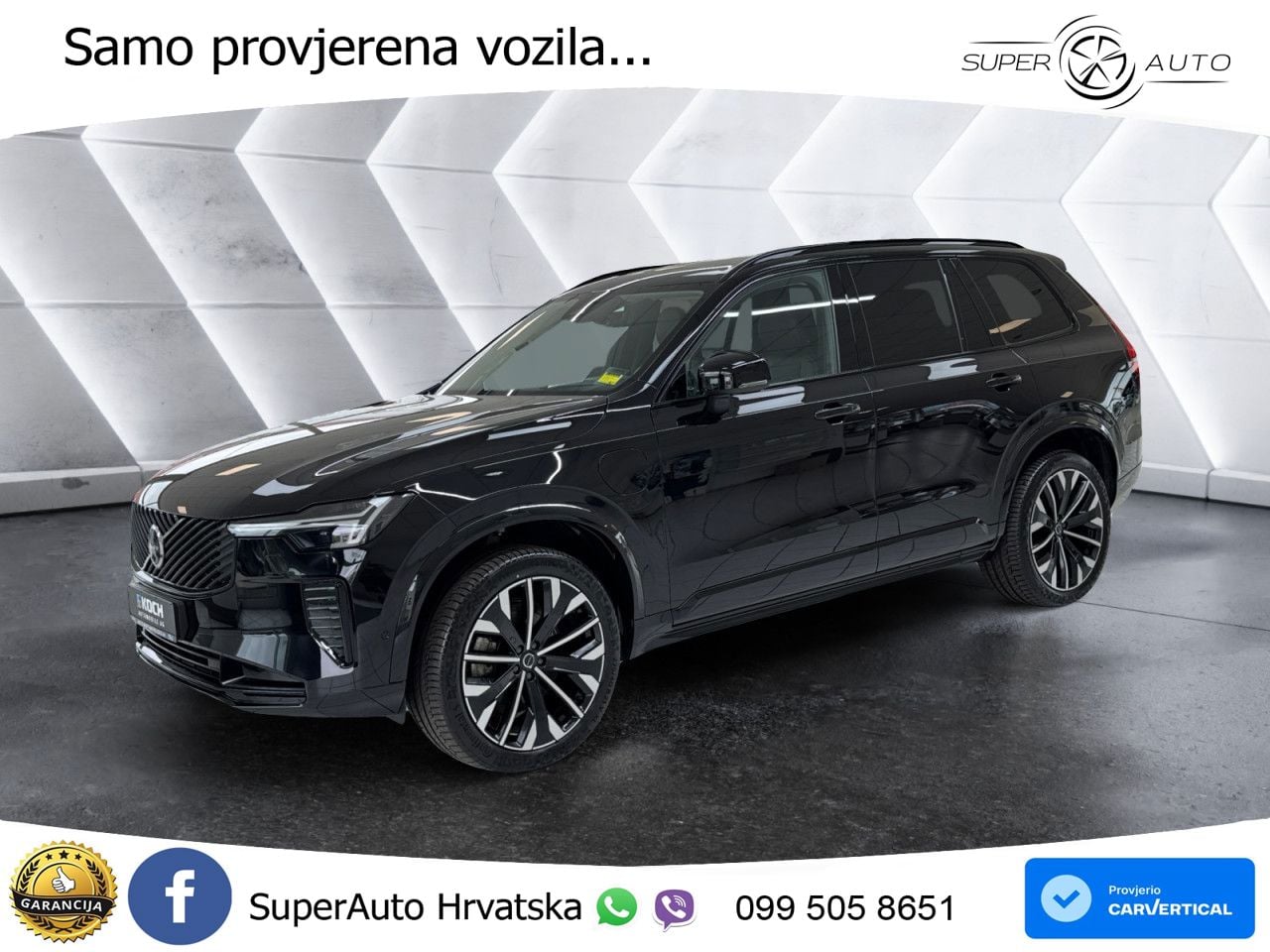 Volvo XC90 2.0 T8 AWD Automatic ACC+HEAD+4xGR SJED+360+PANO