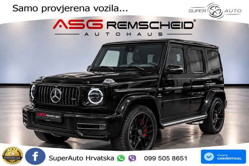 Mercedes AMG G 63 Long V8 (585 KS) 4MATIC 9G-TRONIC AMG SPEEDSHIFT PLUS Manufaktur LED+GR SJED+ACC