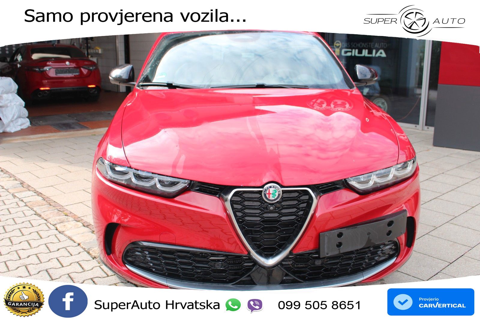 Alfa Romeo Tonale 1.6 VGT-D (130 KS) TCT LED+GR SJED+ACC