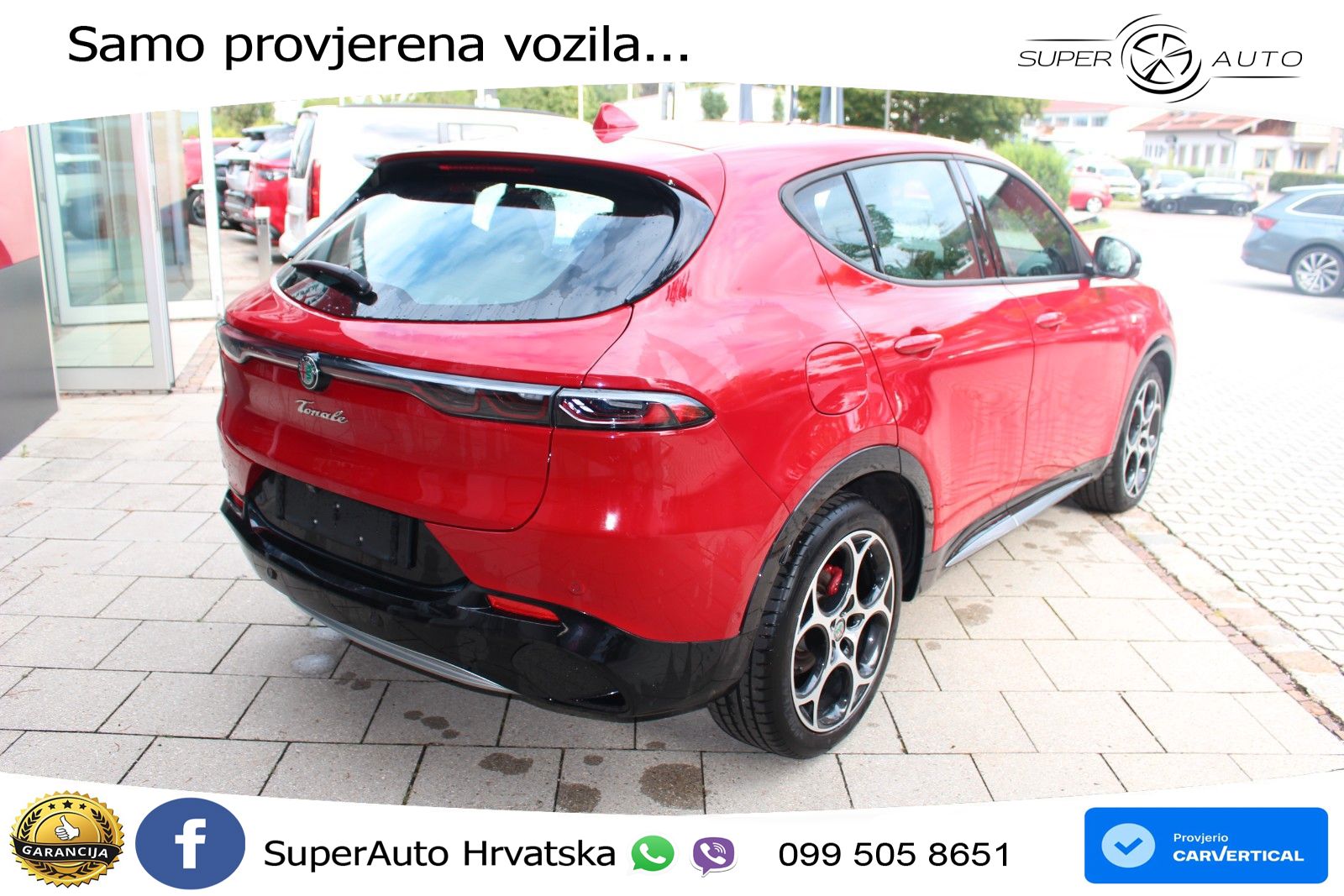 Alfa Romeo Tonale 1.6 VGT-D (130 KS) TCT LED+GR SJED+ACC