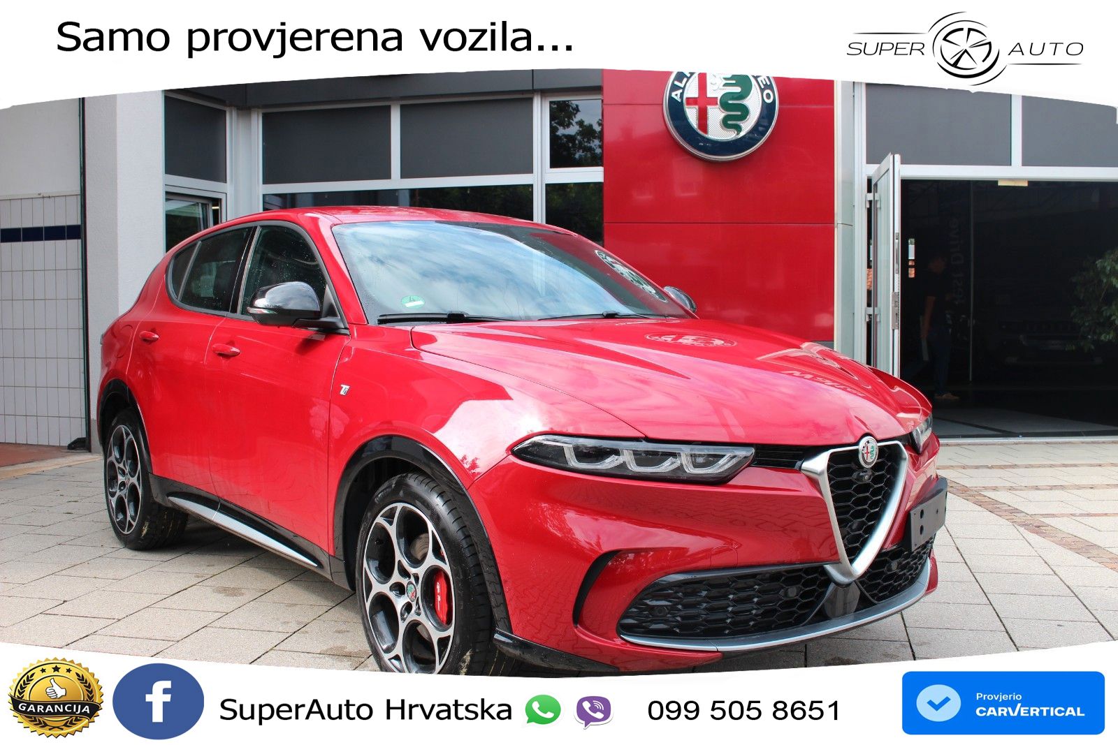 Alfa Romeo Tonale 1.6 VGT-D (130 KS) TCT LED+GR SJED+ACC