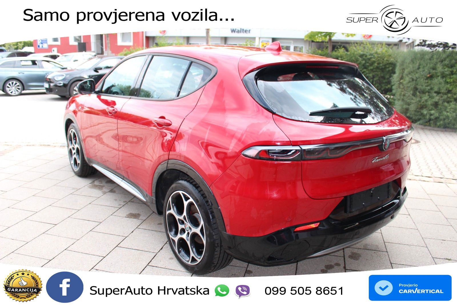 Alfa Romeo Tonale 1.6 VGT-D (130 KS) TCT LED+GR SJED+ACC