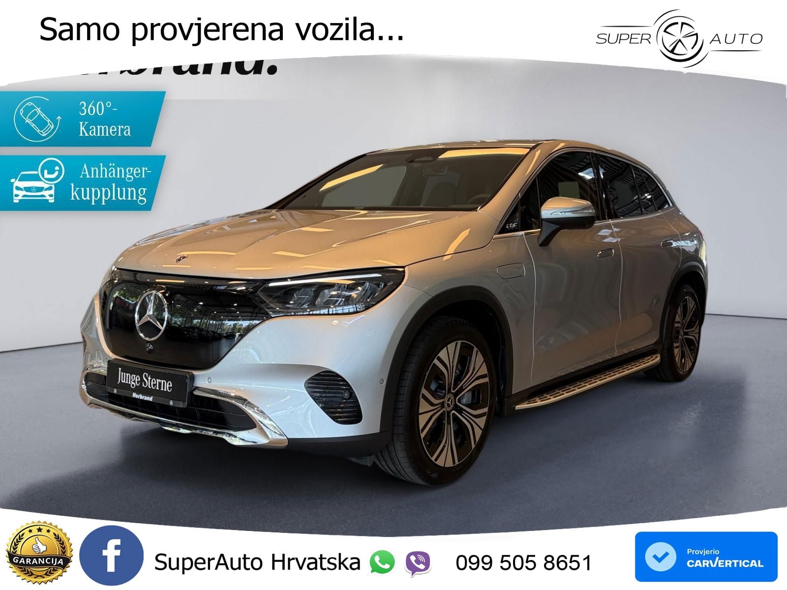 Mercedes EQE SUV 350+ 105 kWh (292 KS) LED+GR SJED+ACC