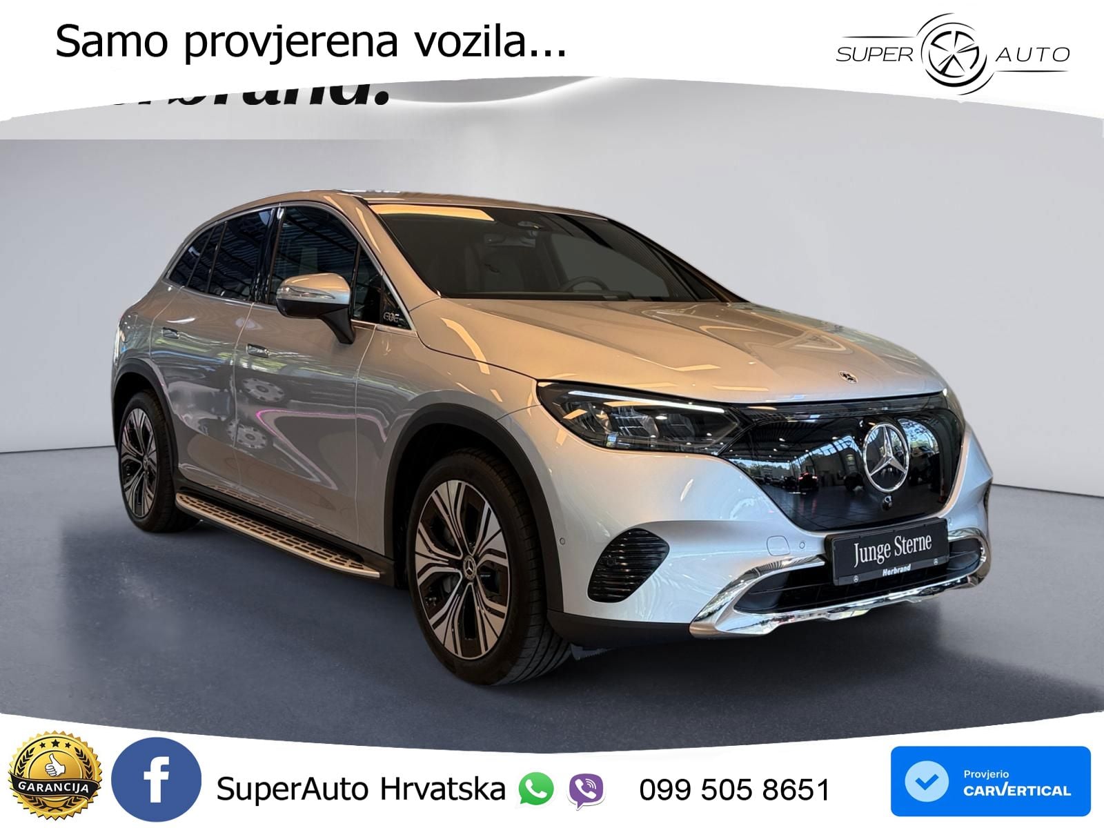 Mercedes EQE SUV 350+ 105 kWh (292 KS) LED+GR SJED+ACC