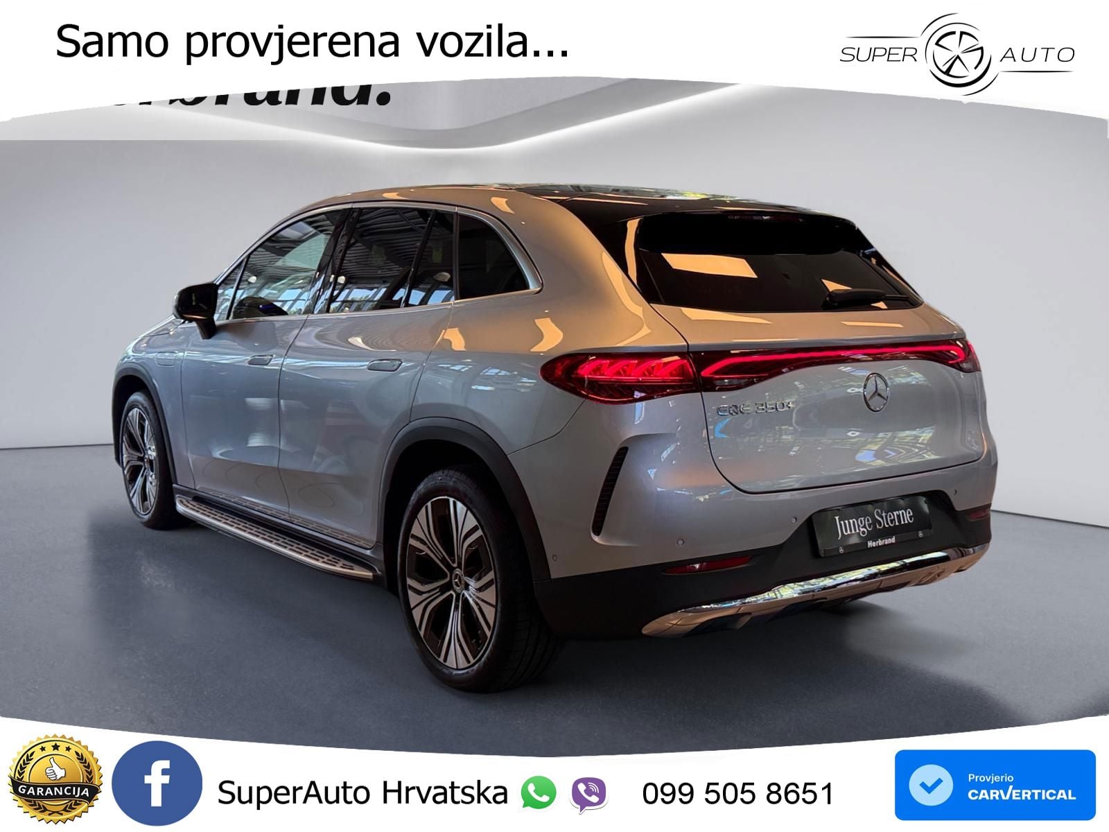 Mercedes EQE SUV 350+ 105 kWh (292 KS) LED+GR SJED+ACC