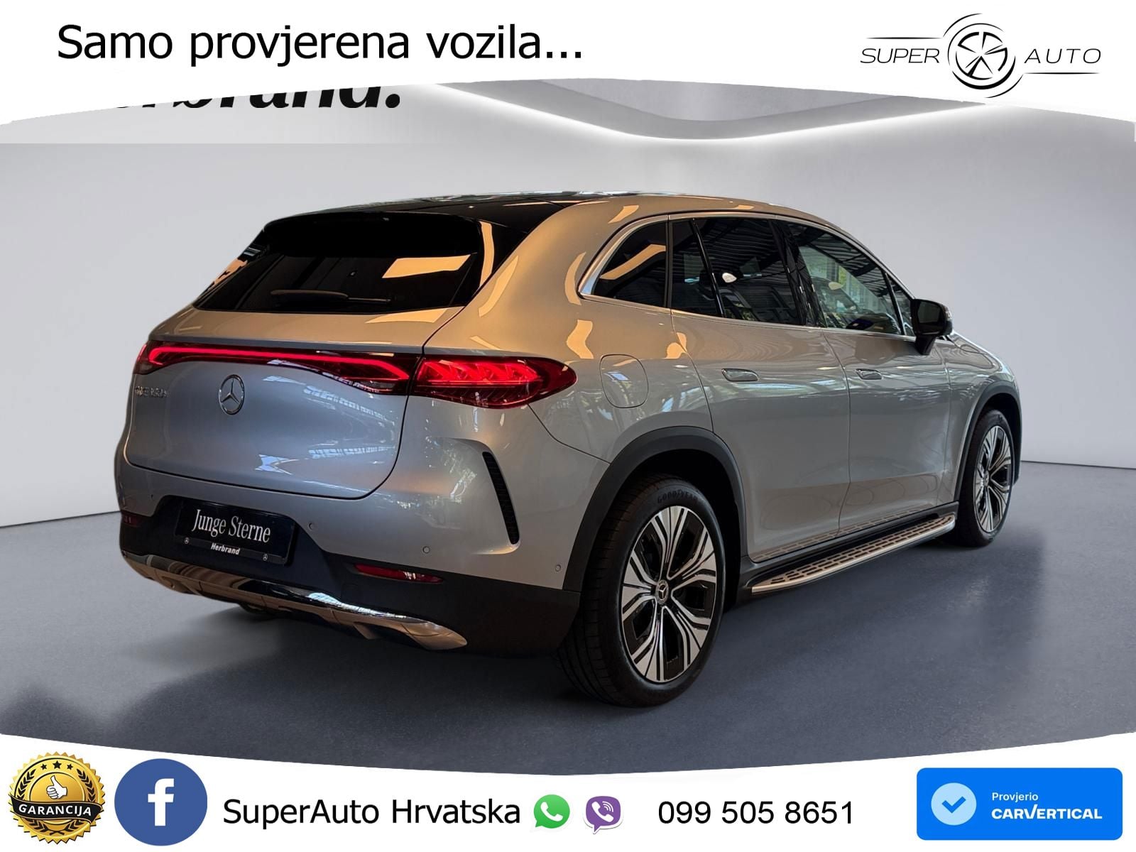 Mercedes EQE SUV 350+ 105 kWh (292 KS) LED+GR SJED+ACC