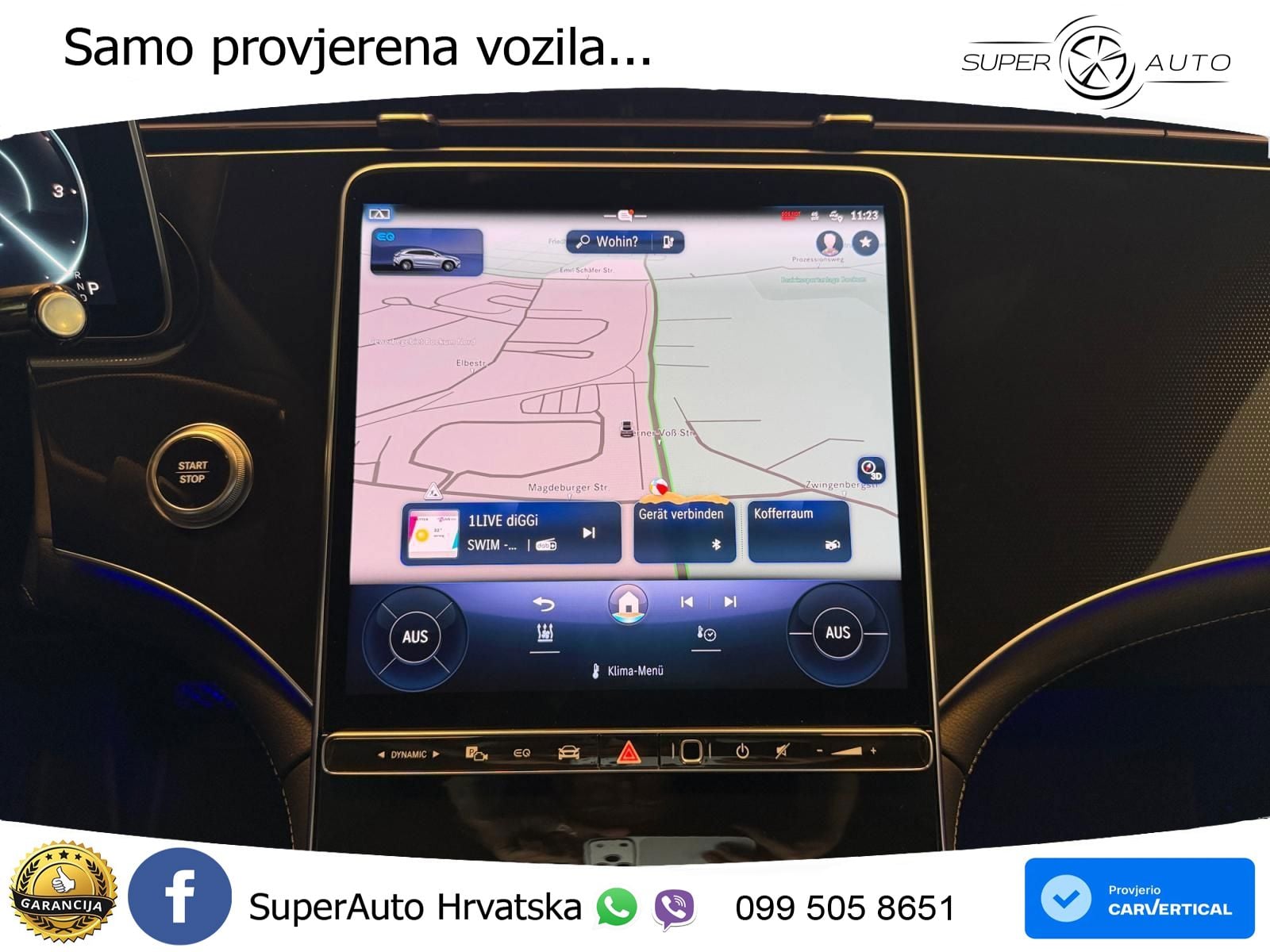 Mercedes EQE SUV 350+ 105 kWh (292 KS) LED+GR SJED+ACC