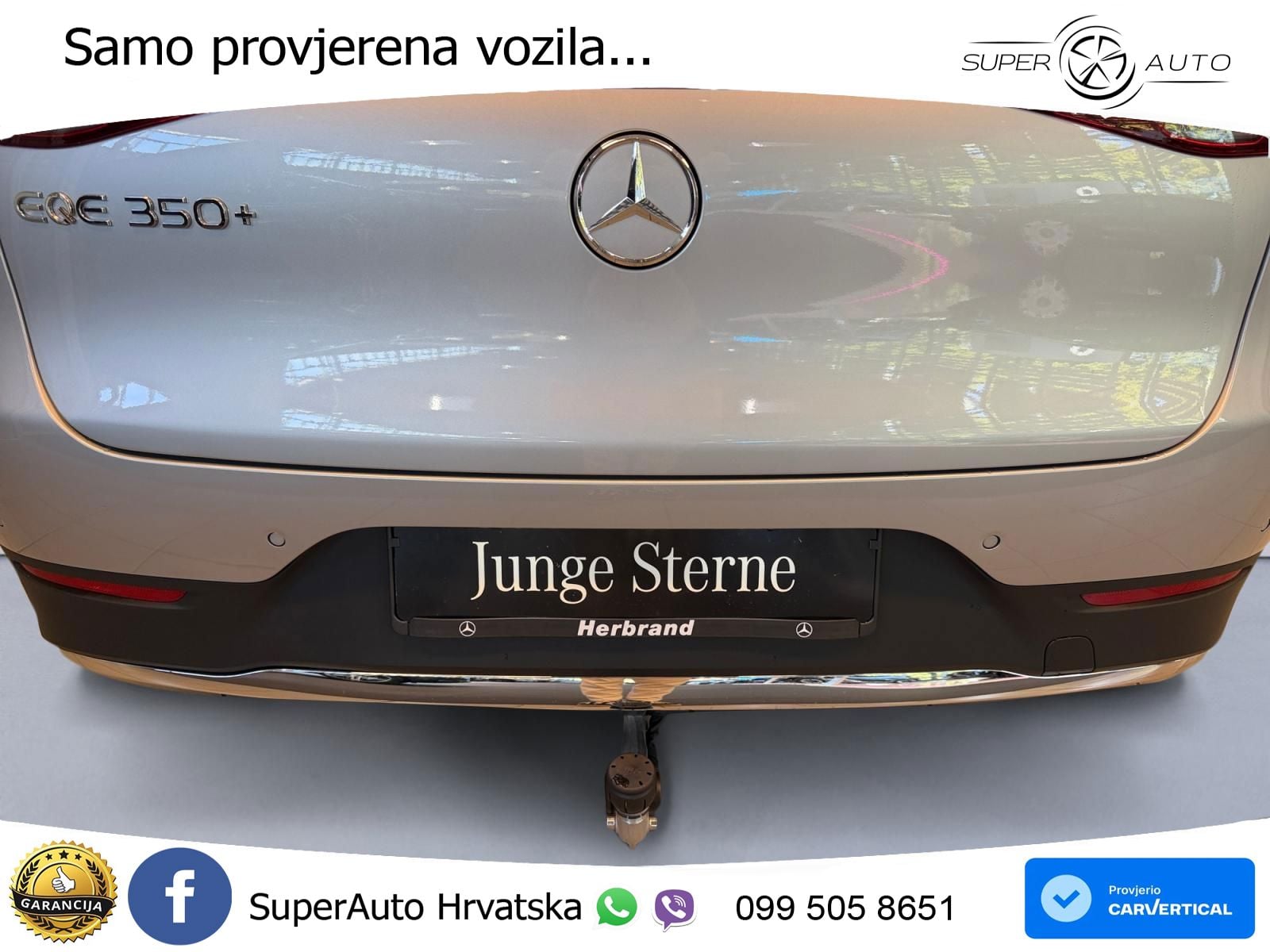 Mercedes EQE SUV 350+ 105 kWh (292 KS) LED+GR SJED+ACC