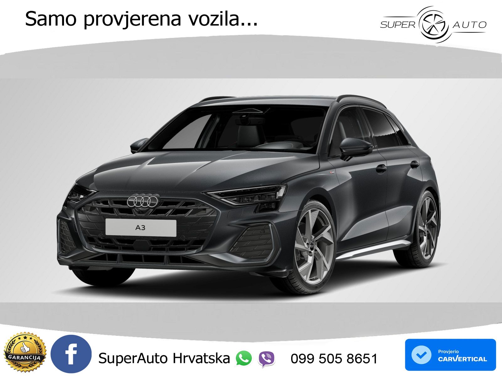 Audi A3 35 TFSI (150 KS) S tronic S line LED+GR SJED+ACC