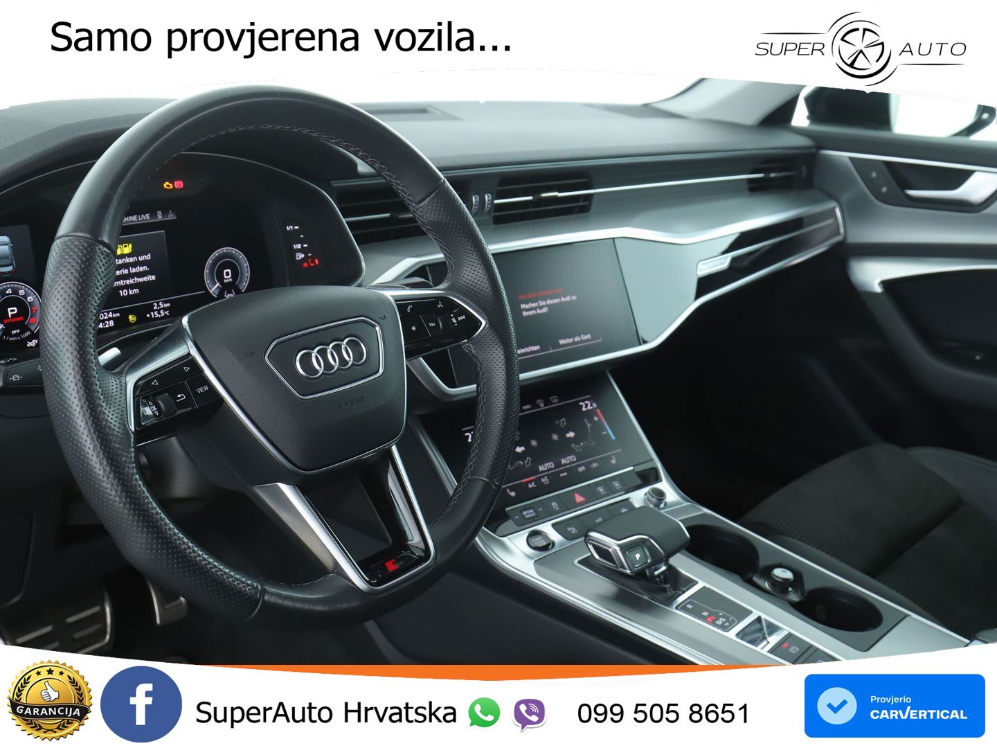 Audi A6 55 TFSIe (367 KS) quattro ultra S tronic MATRIX+GR SJED+KAM