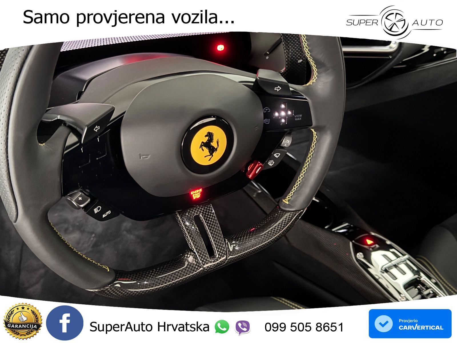 Ferrari 296 GTB 3.0 V6 (830 KS) F1 DCT