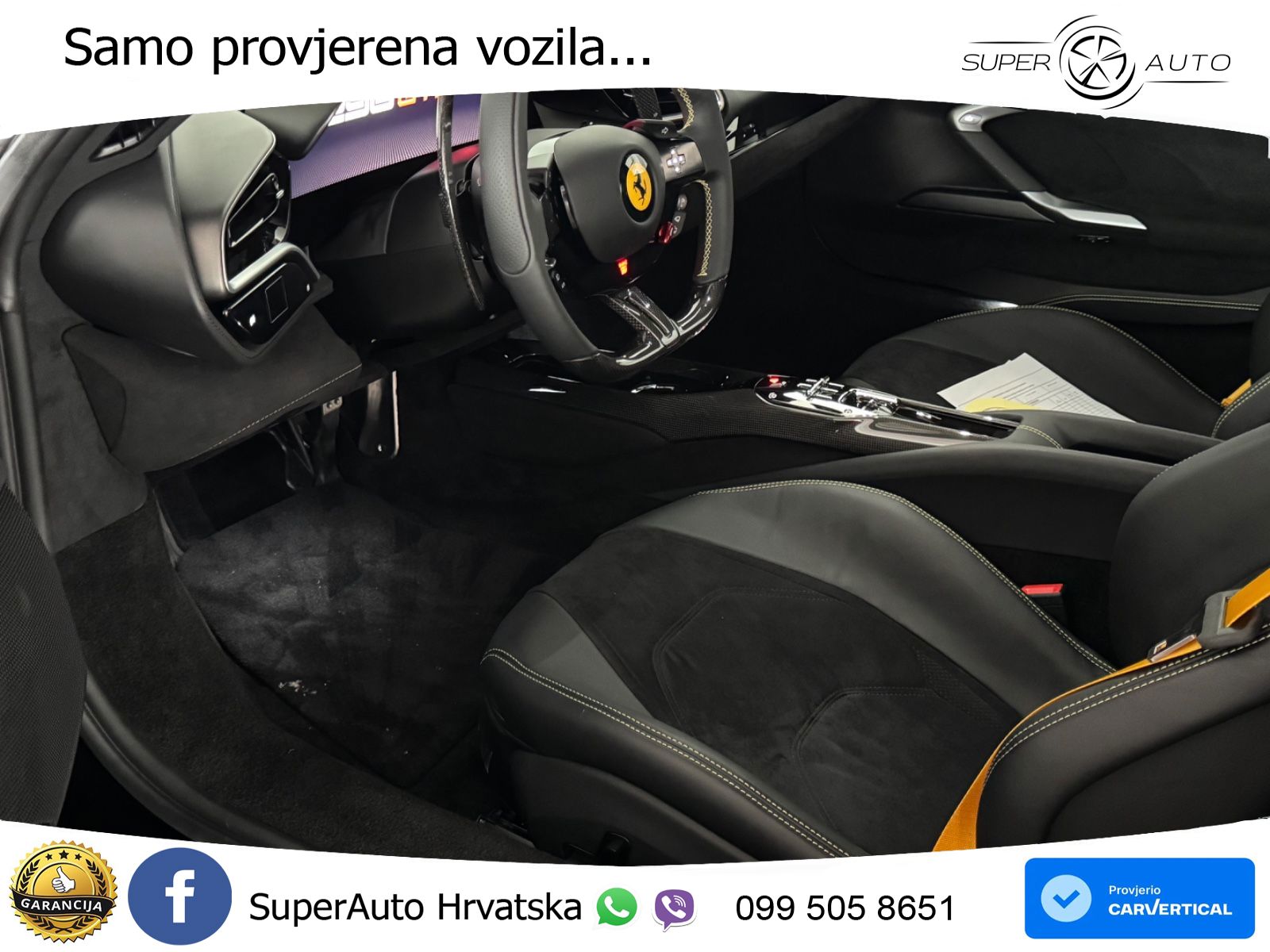 Ferrari 296 GTB 3.0 V6 (830 KS) F1 DCT