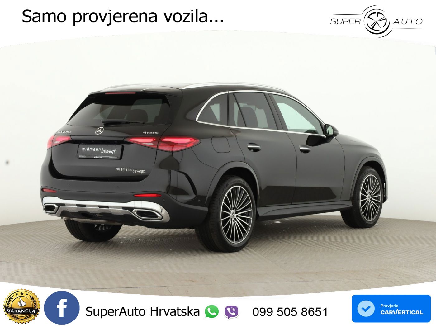Mercedes GLC 220d (197 KS) 4MATIC 9G-TRONIC AMG LED+GR SJED+ACC