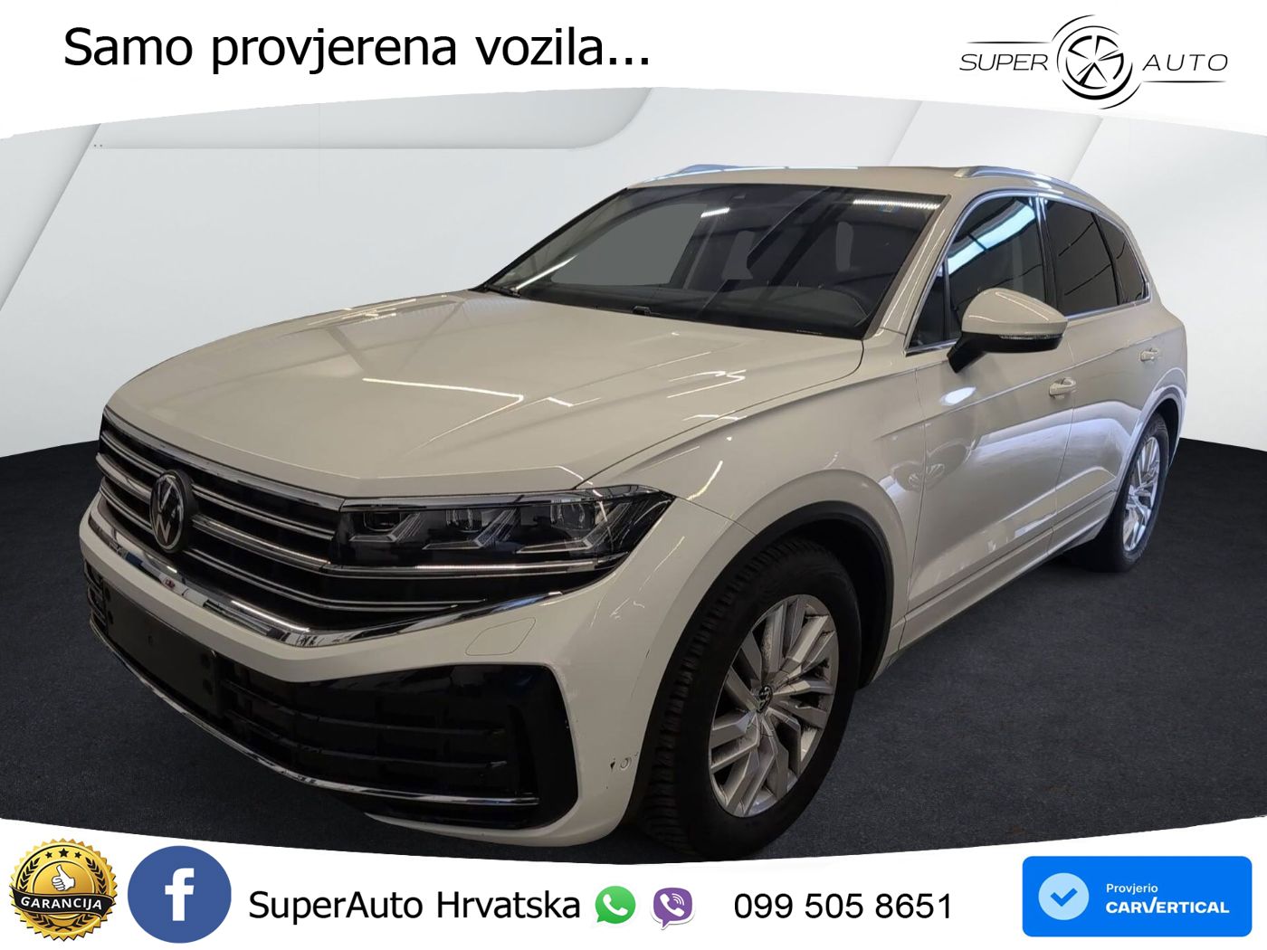 Volkswagen Touareg 3.0 V6 TDI (231 KS) 4MOTION Tiptronic ZRAČNI+ACC+GR SJED+KAM