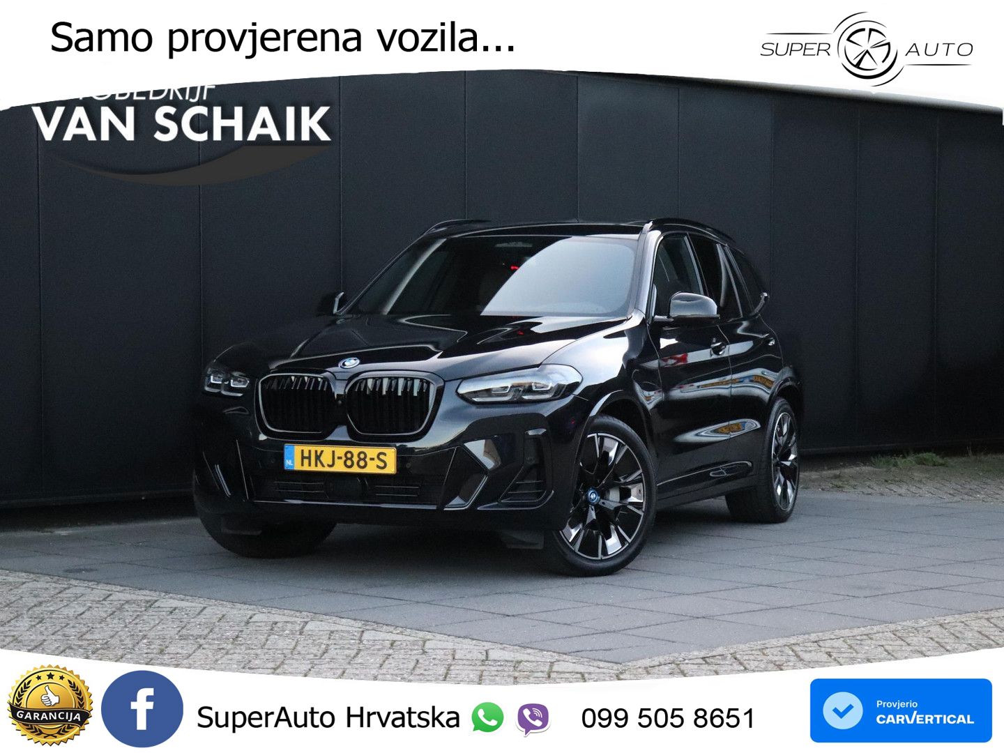 BMW iX3 80 kWh (286 KS)
