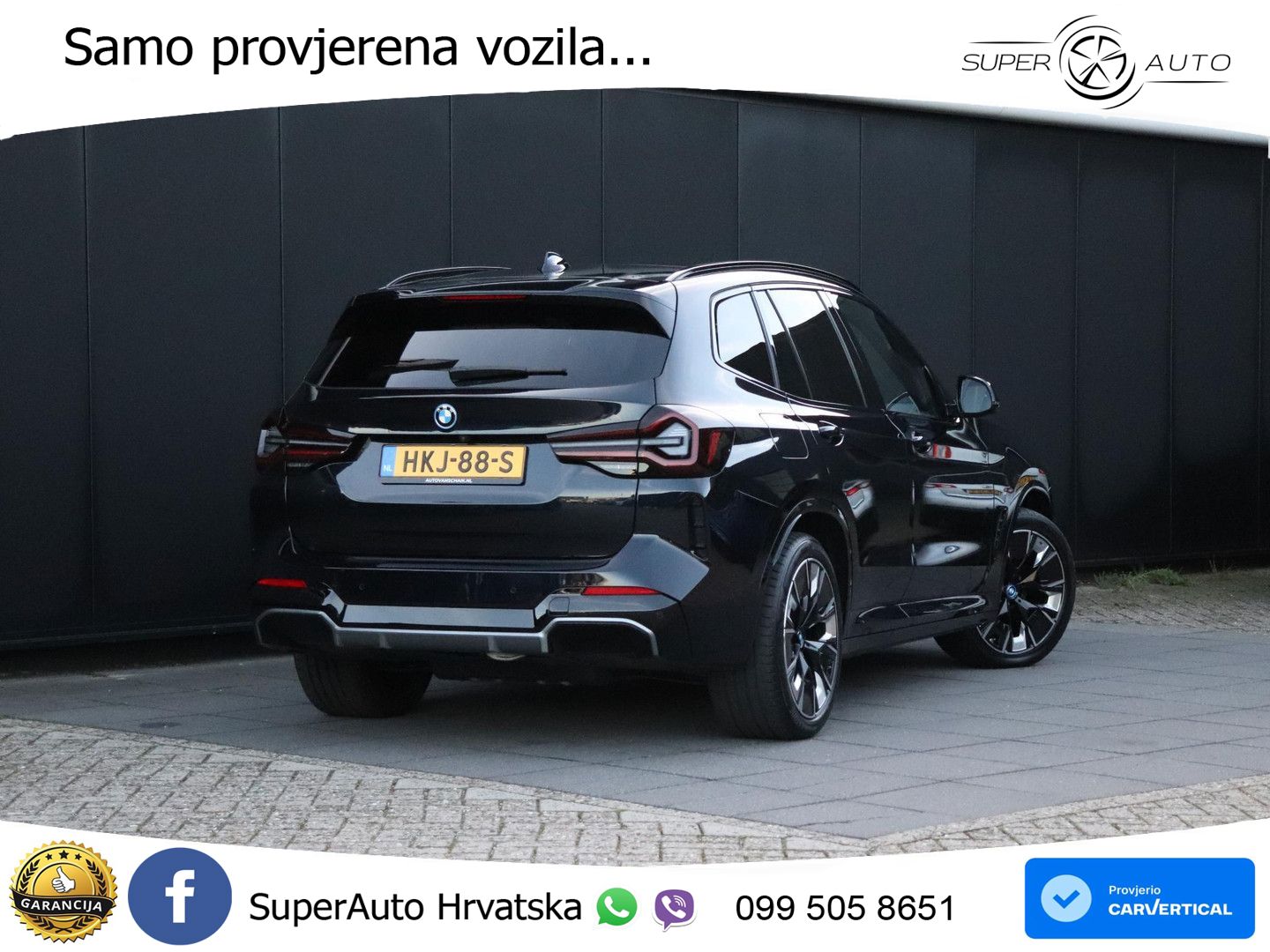 BMW iX3 80 kWh (286 KS)