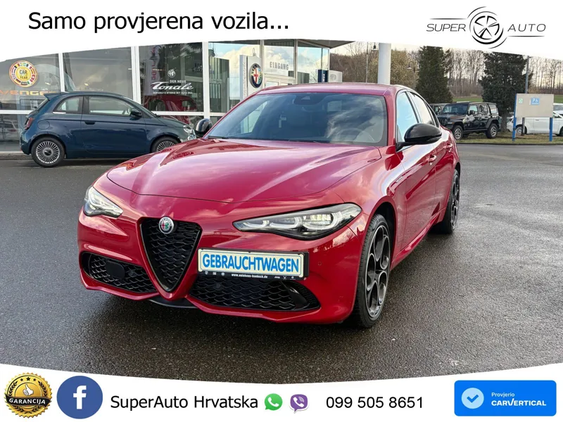 Alfa Romeo Giulia 2.0 Turbo (280 KS) Q4 Automatic LED+GR SJED+ACC