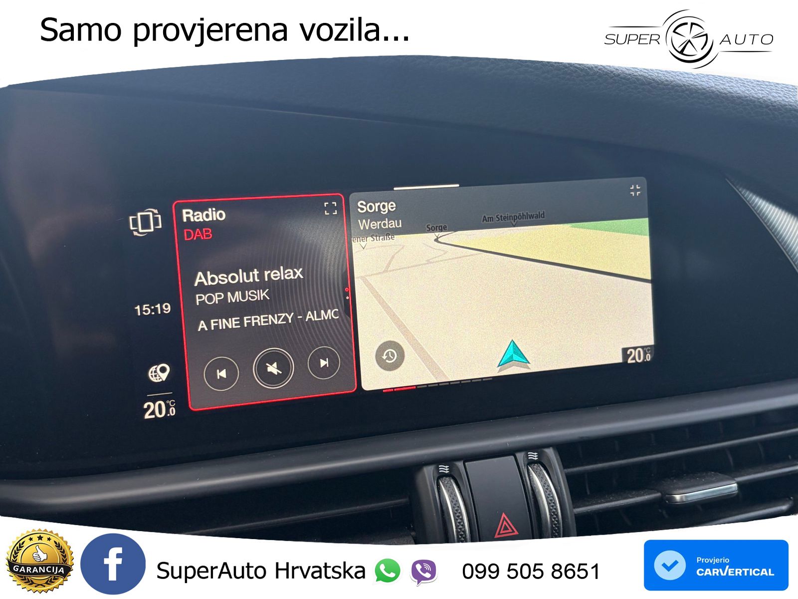 Alfa Romeo Giulia 2.0 Turbo (280 KS) Q4 Automatic LED+GR SJED+ACC