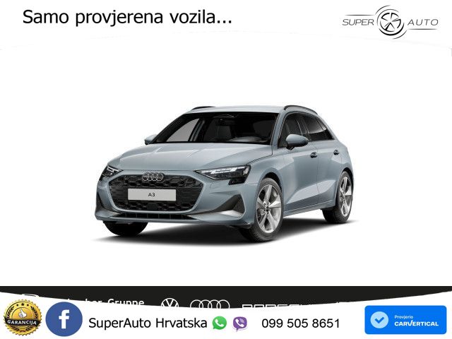 Audi A3 Sportback 30 TFSI (116 KS) Mild Hybrid S tronic advanced LED+GR SJED+ACC